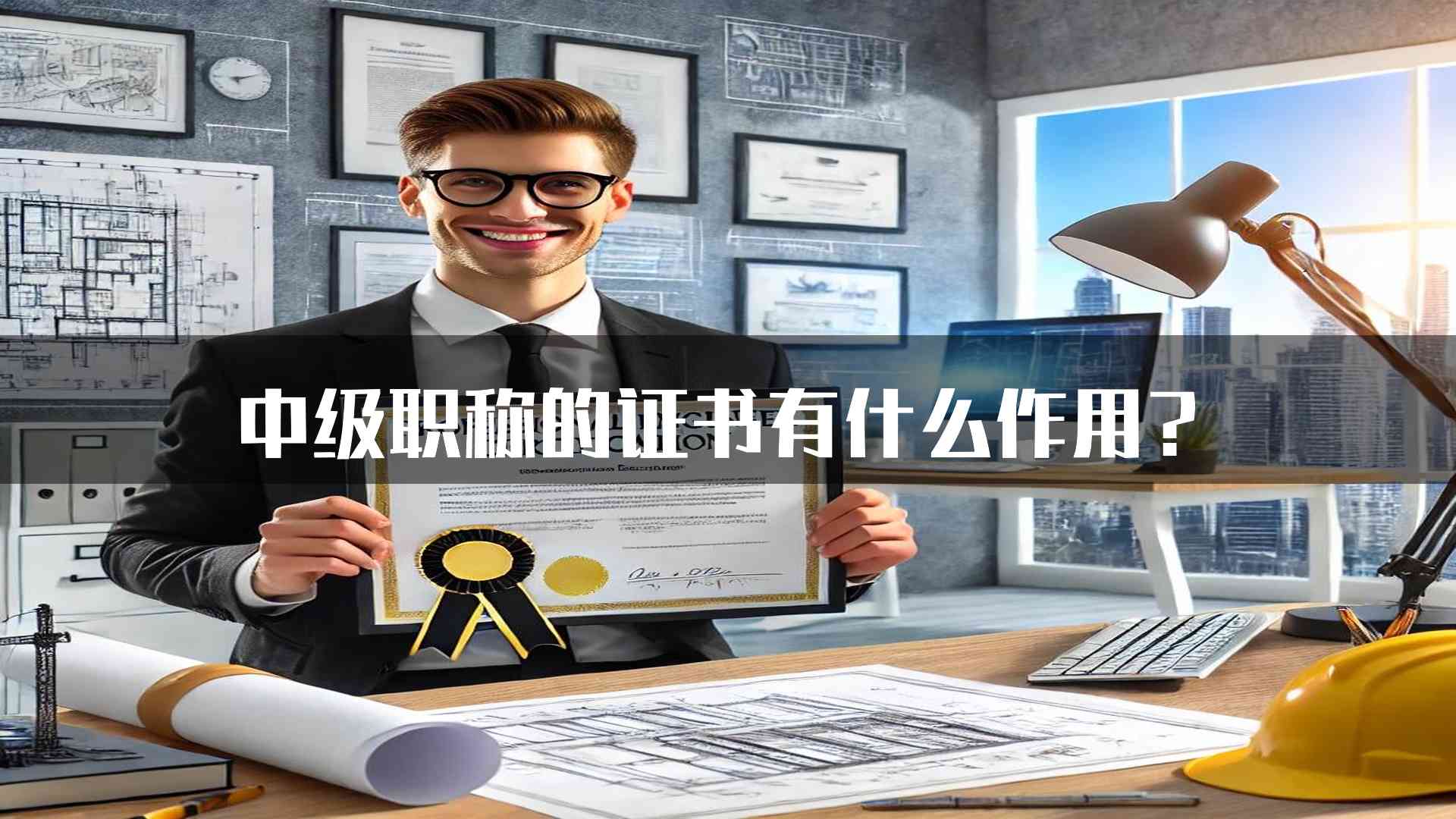 中级职称的证书有什么作用？