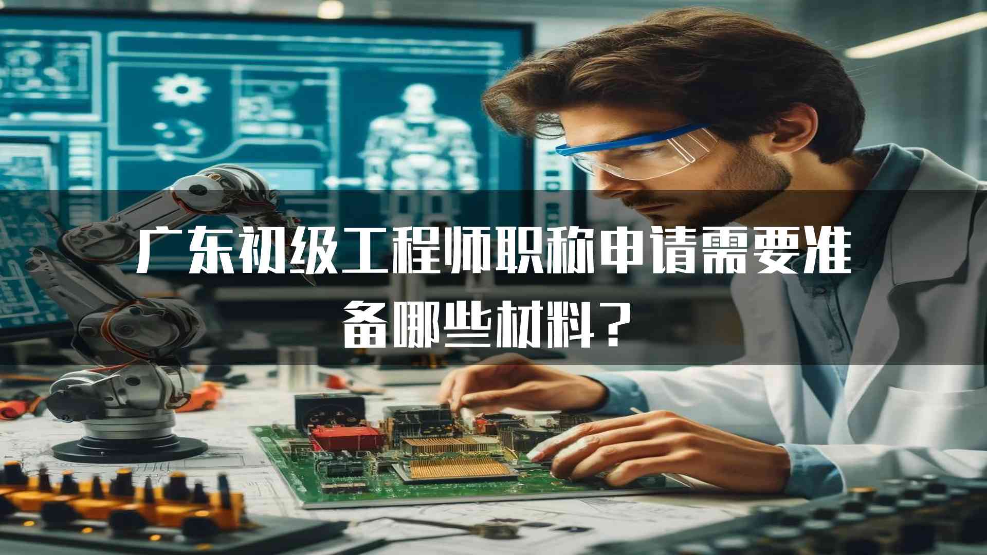 广东初级工程师职称申请需要准备哪些材料？