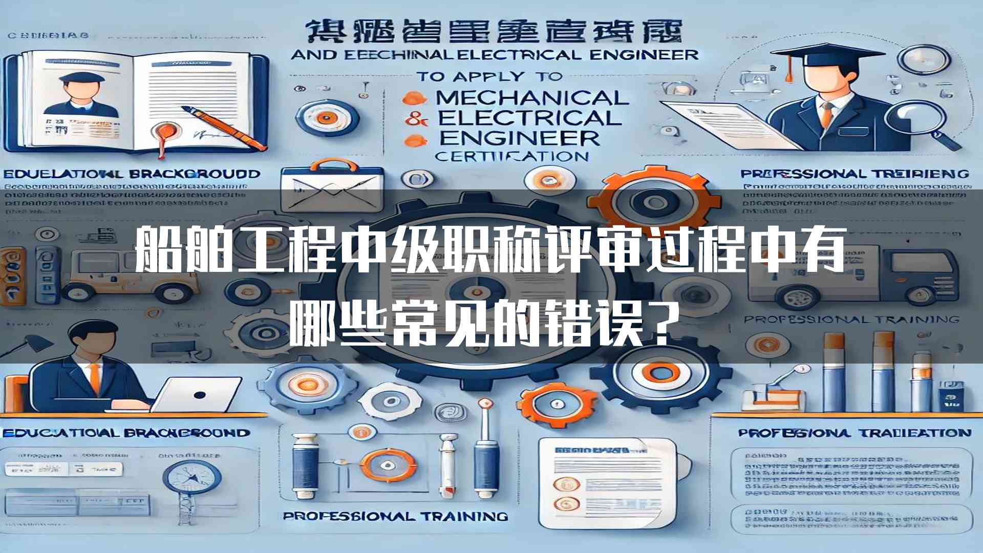 船舶工程中级职称评审过程中有哪些常见的错误？