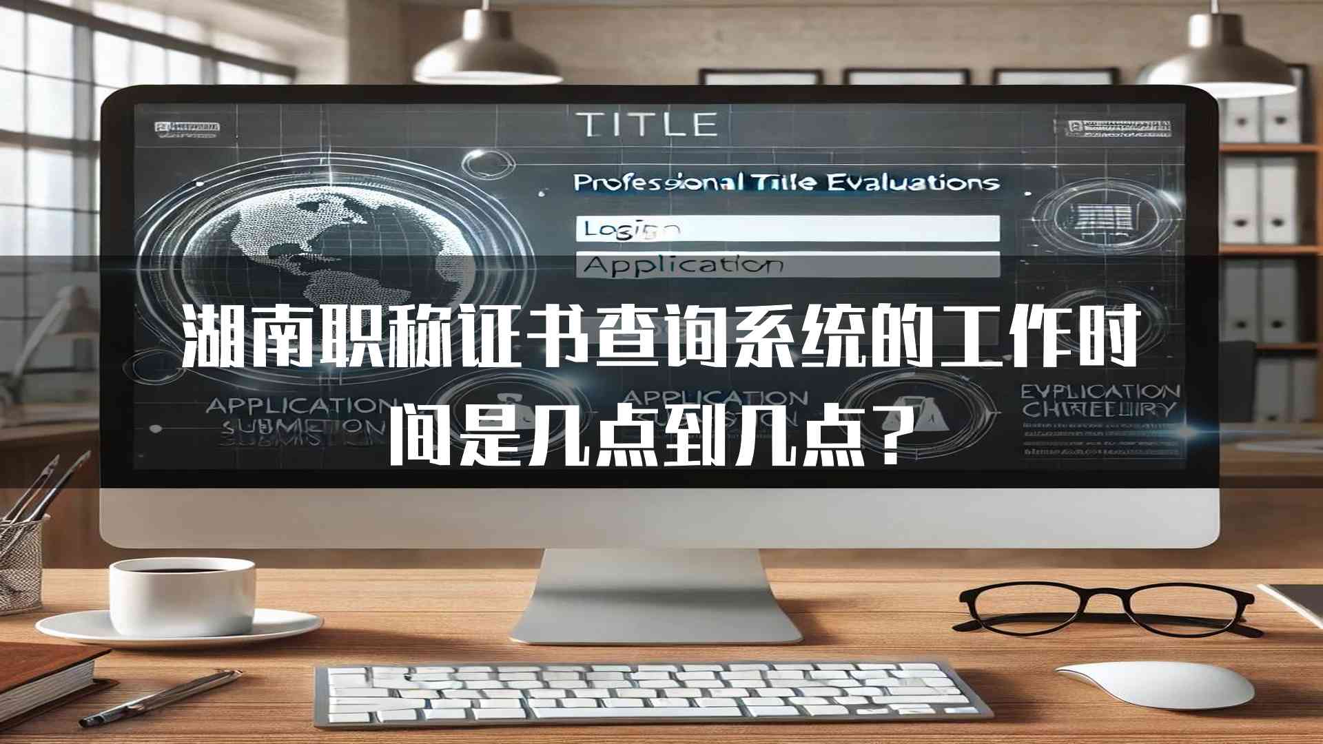 湖南职称证书查询系统的工作时间是几点到几点？