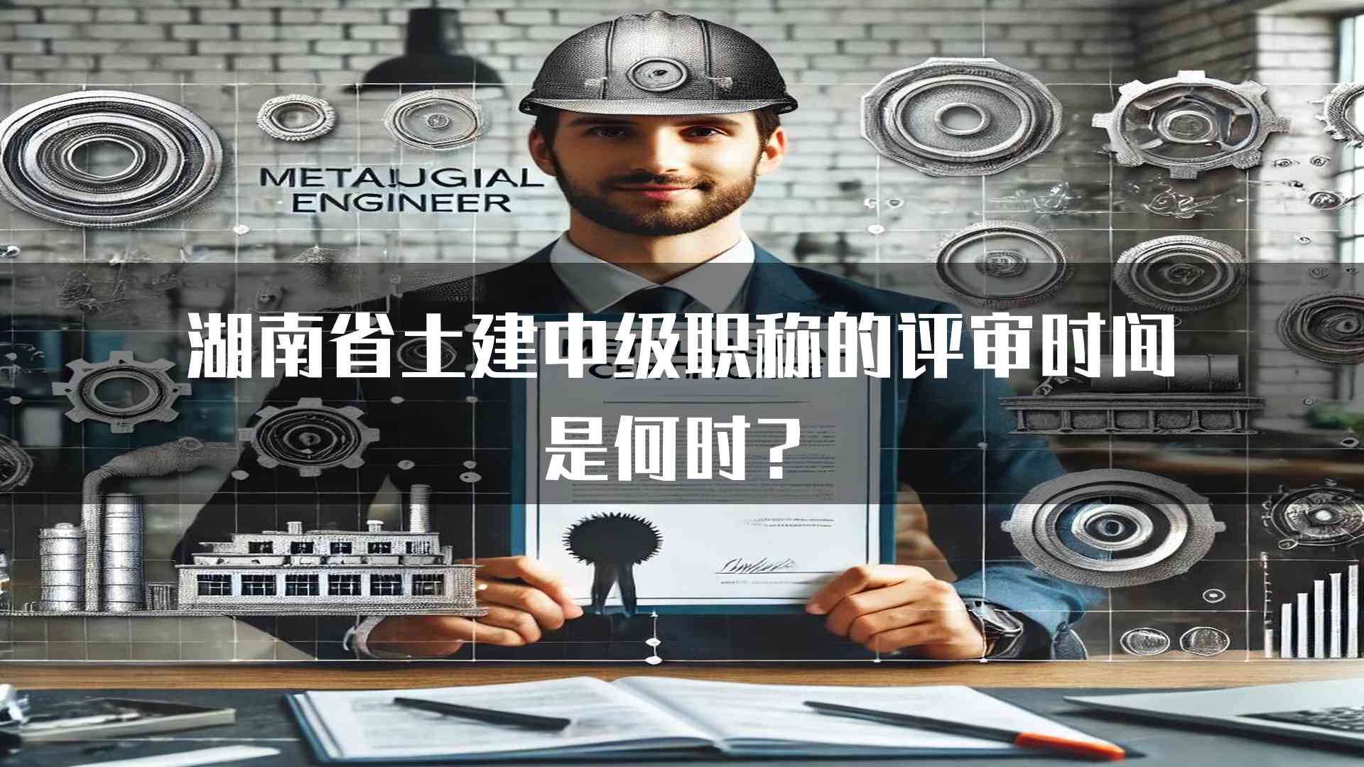 湖南省土建中级职称的评审时间是何时？