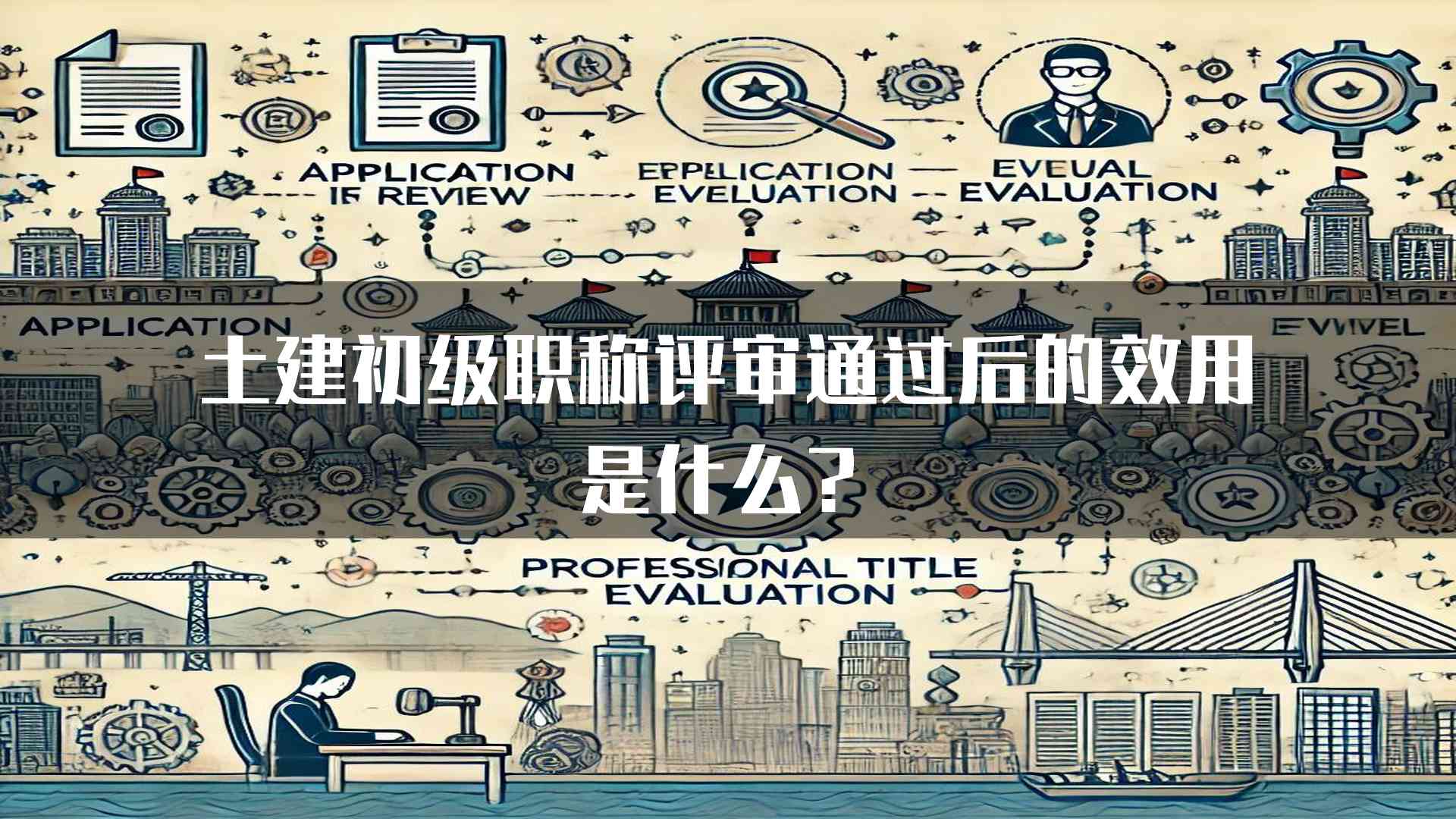 土建初级职称评审通过后的效用是什么？