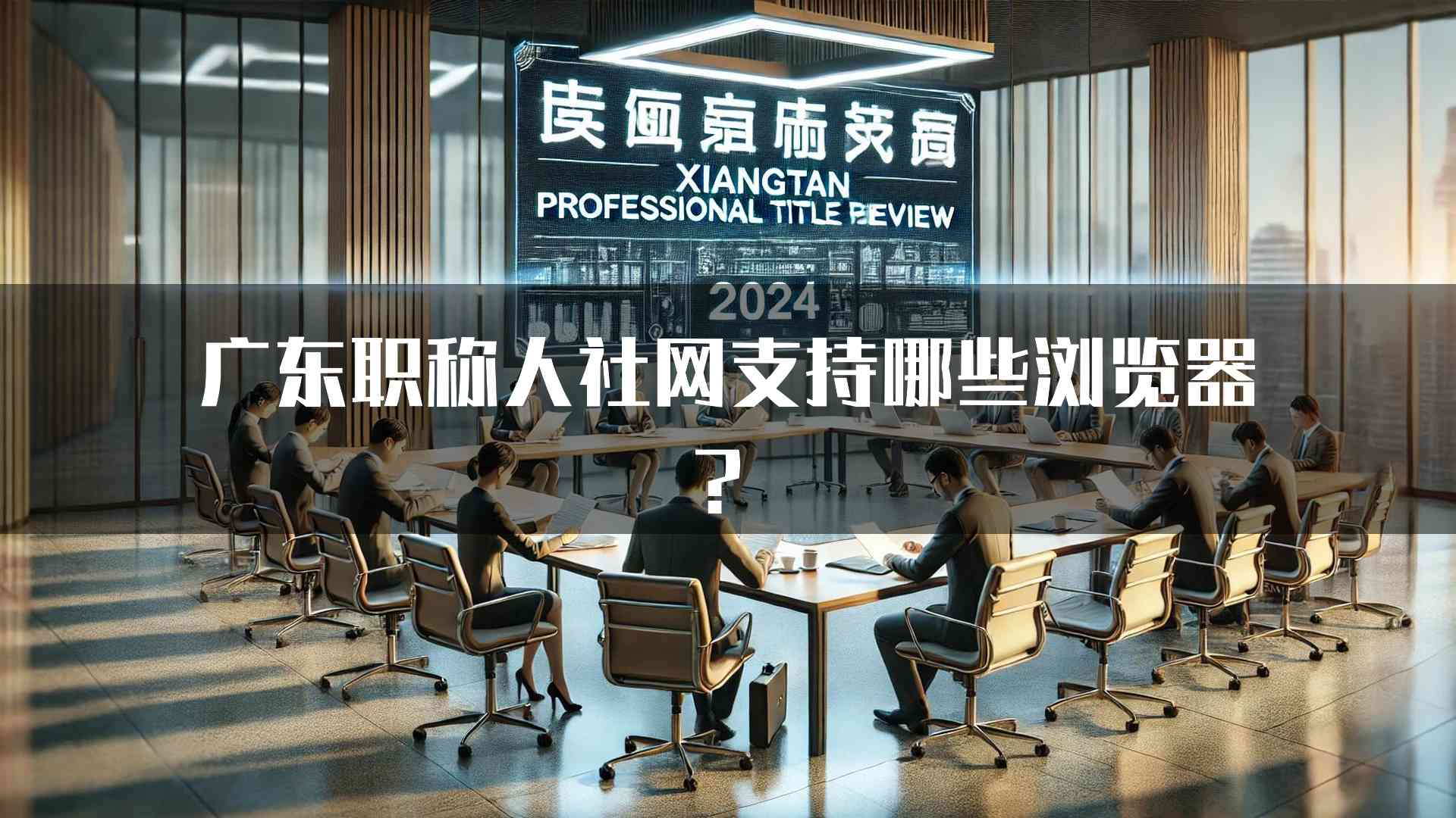 广东职称人社网支持哪些浏览器？