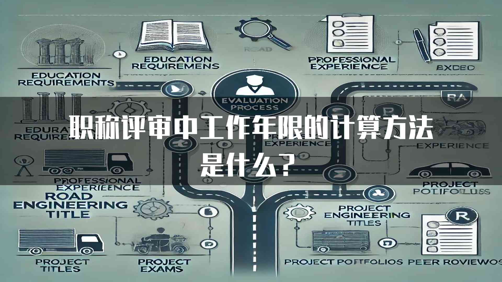 职称评审中工作年限的计算方法是什么？