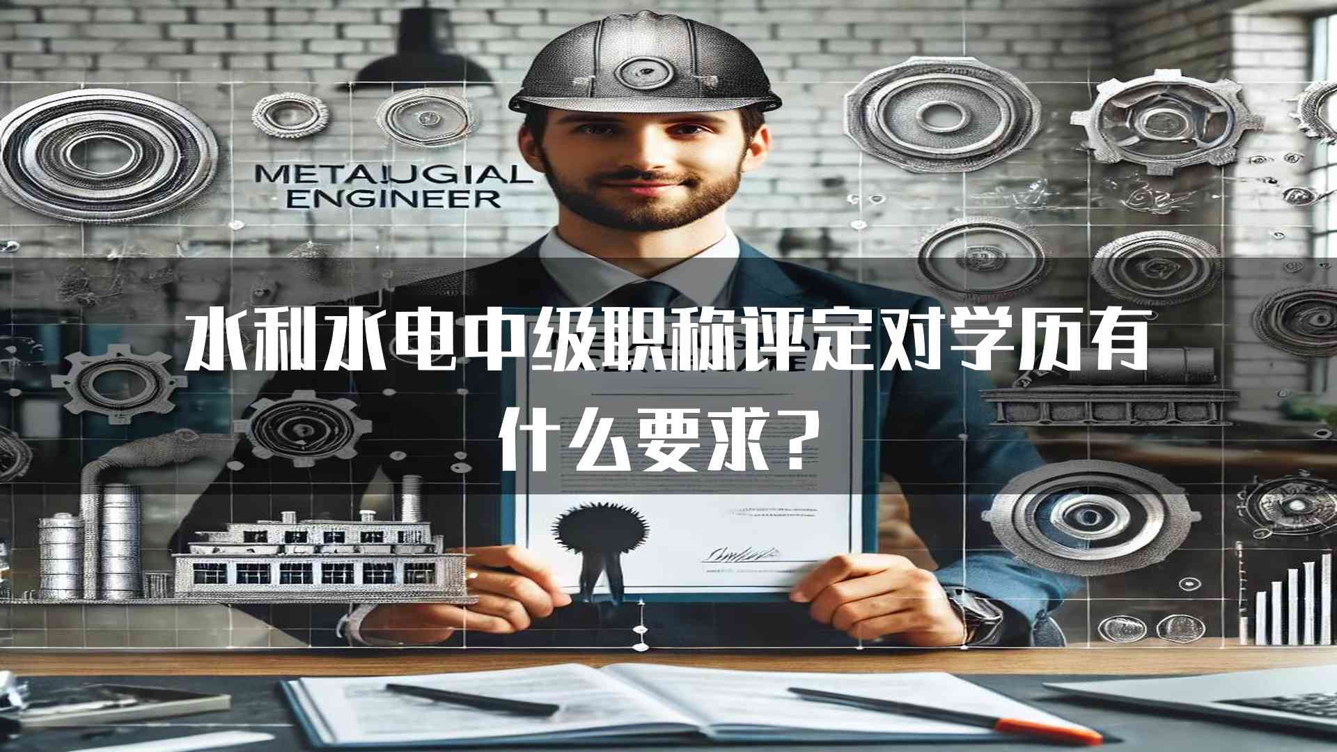 水利水电中级职称评定对学历有什么要求？