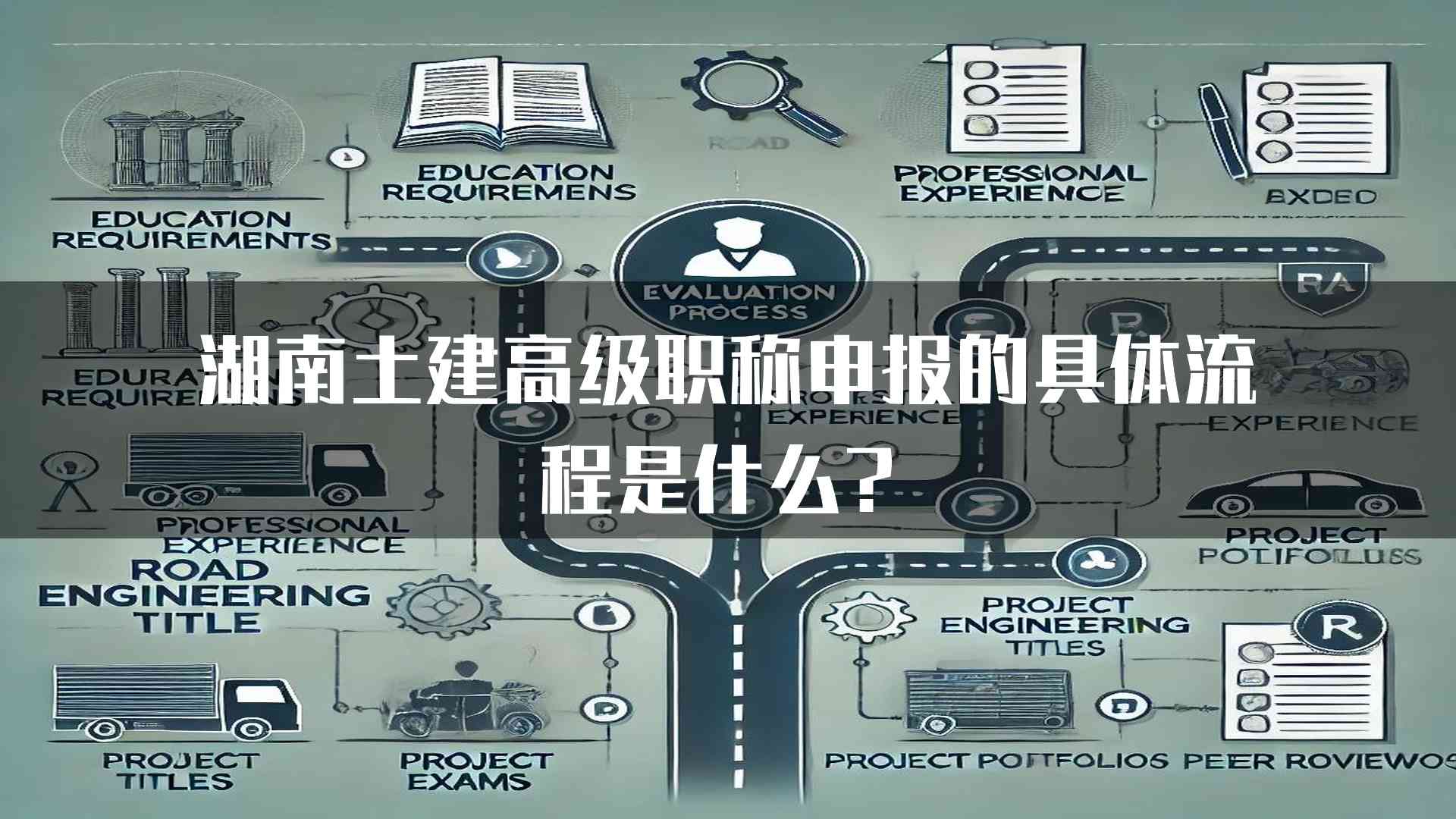 湖南土建高级职称申报的具体流程是什么？