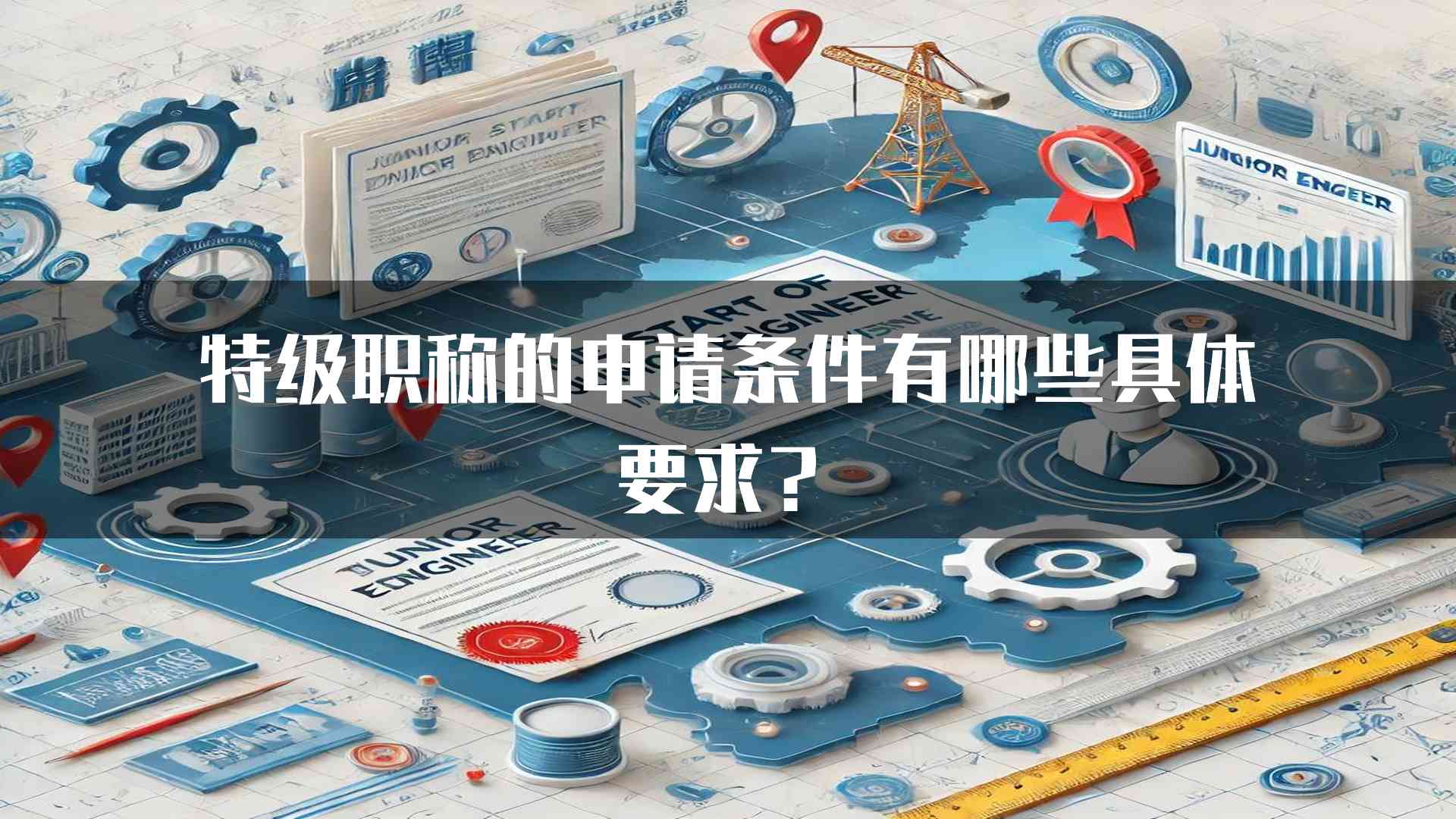 特级职称的申请条件有哪些具体要求？