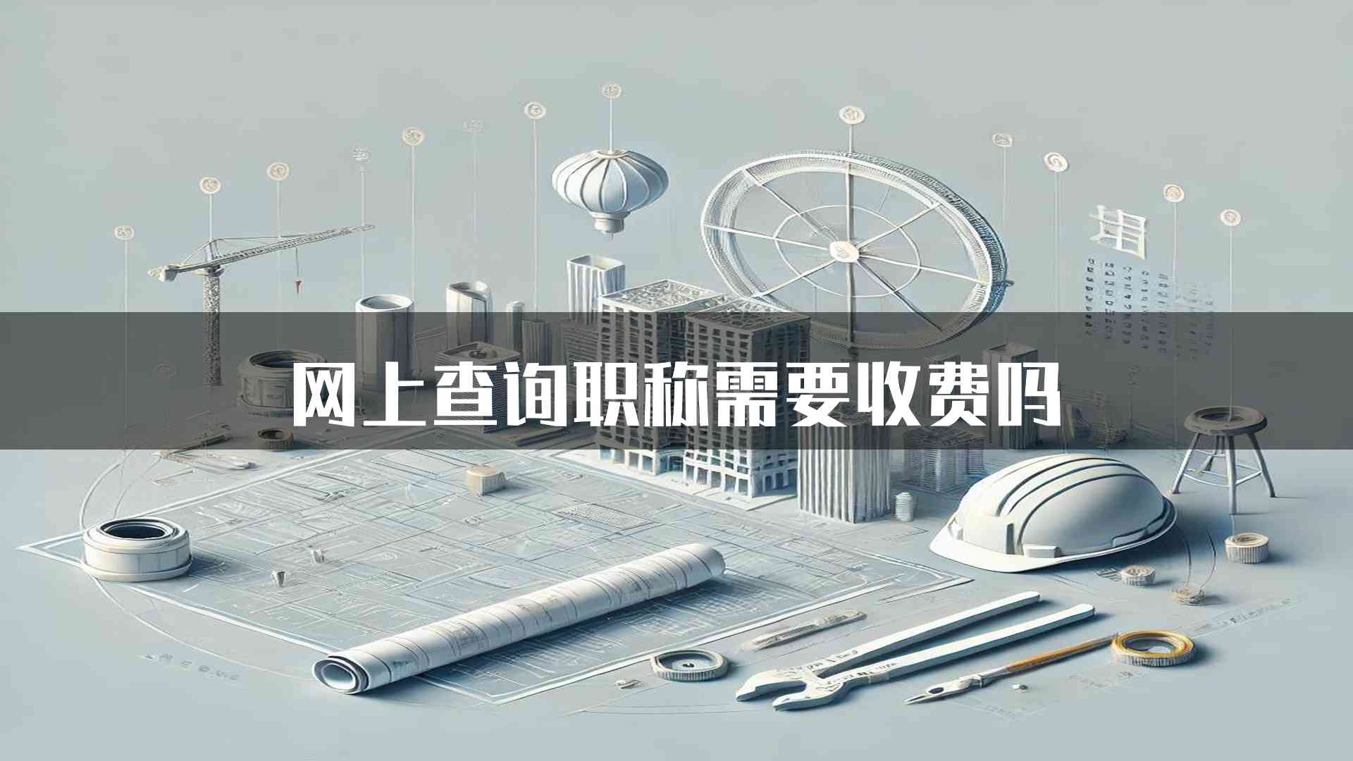 网上查询职称需要收费吗