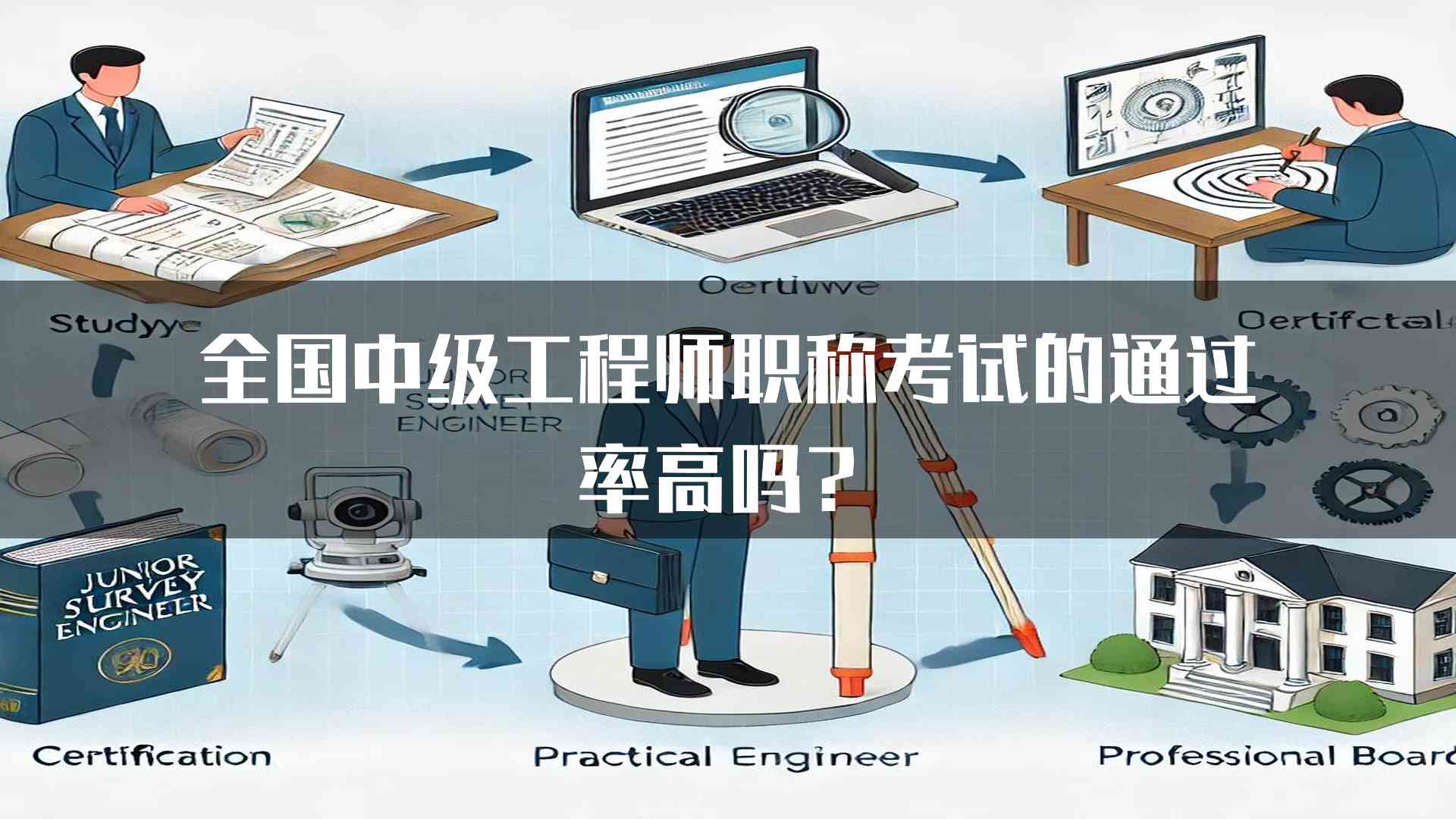 全国中级工程师职称考试的通过率高吗？