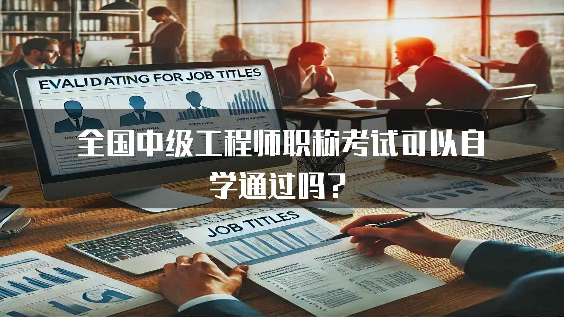 全国中级工程师职称考试可以自学通过吗？