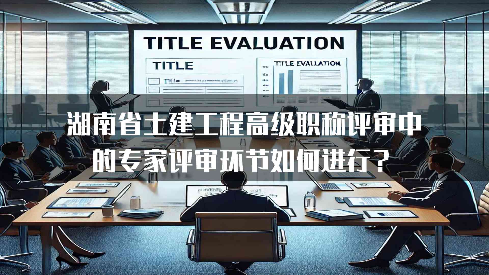 湖南省土建工程高级职称评审中的专家评审环节如何进行？