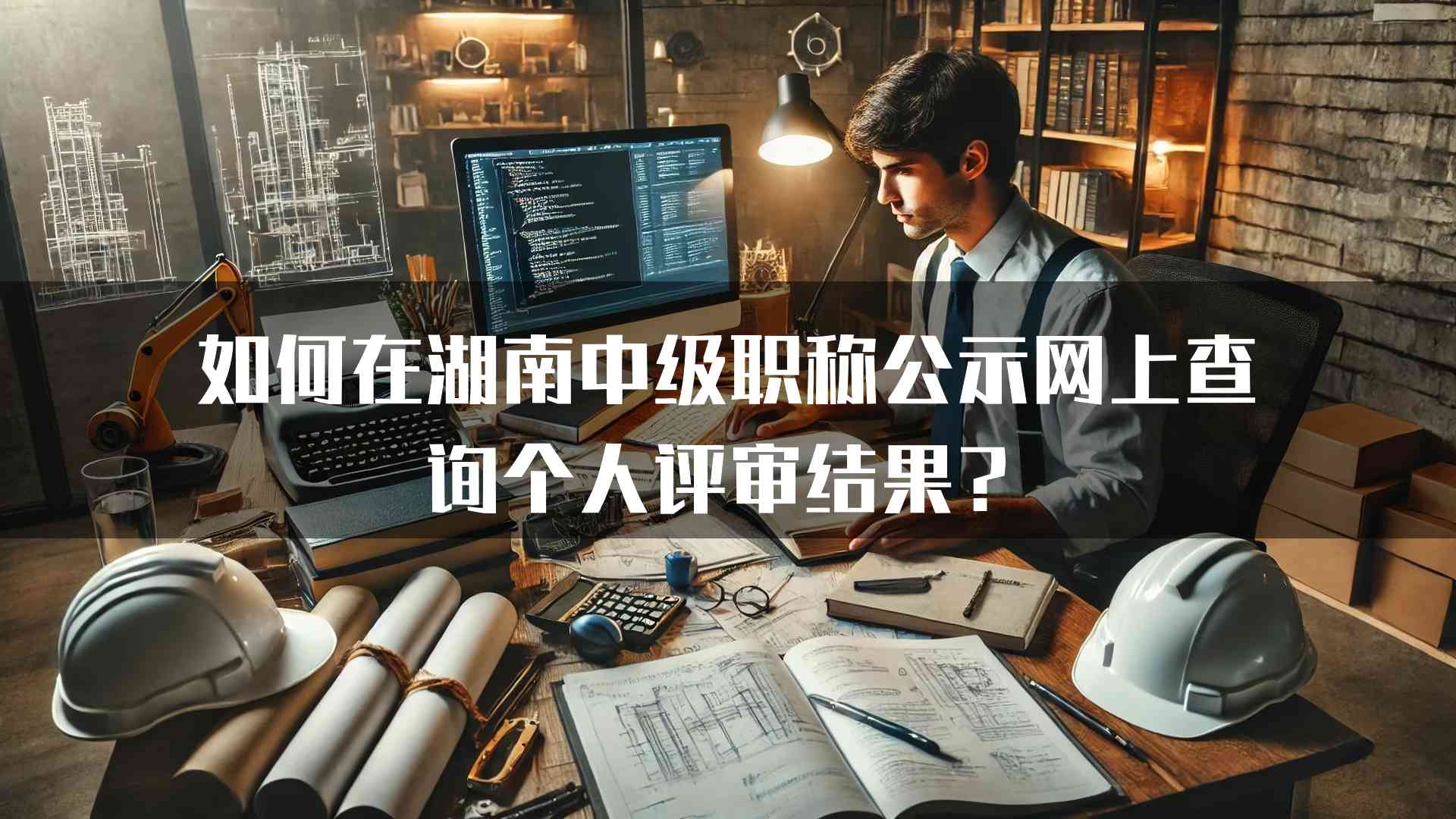 如何在湖南中级职称公示网上查询个人评审结果？