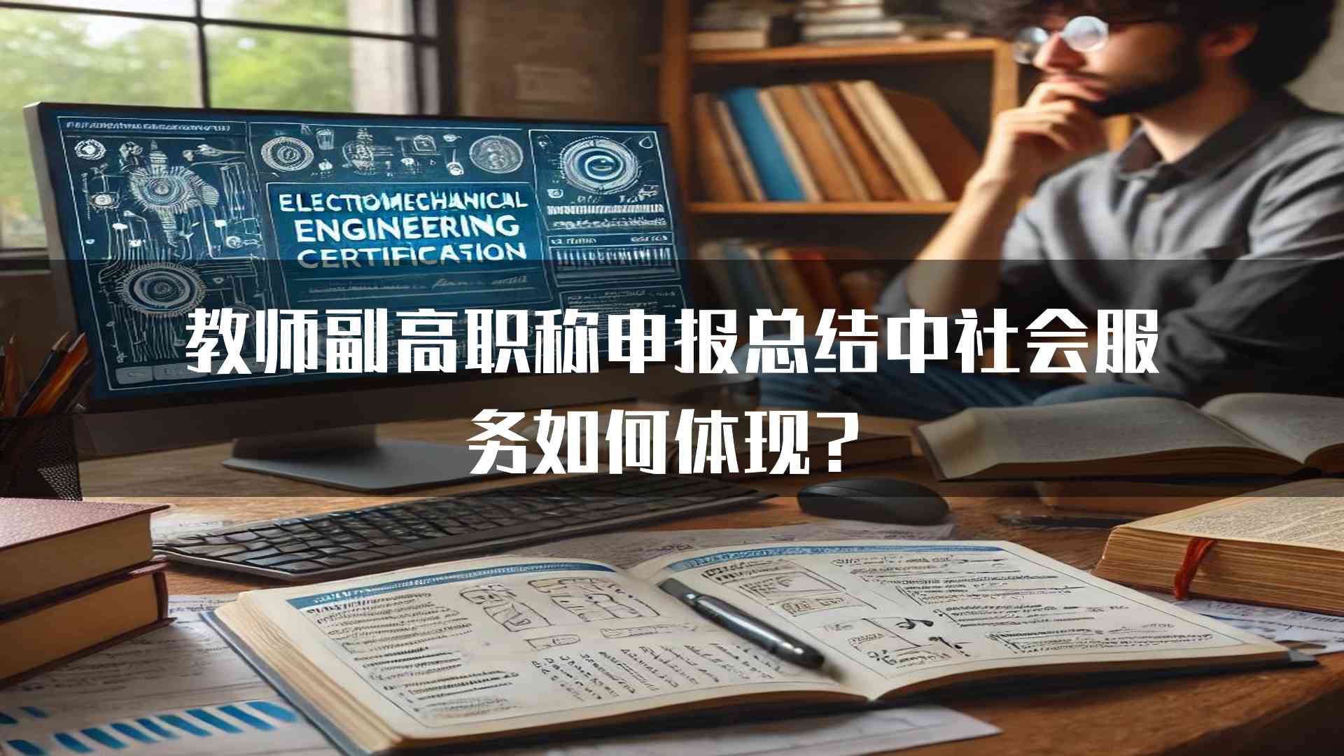 教师副高职称申报总结中社会服务如何体现？