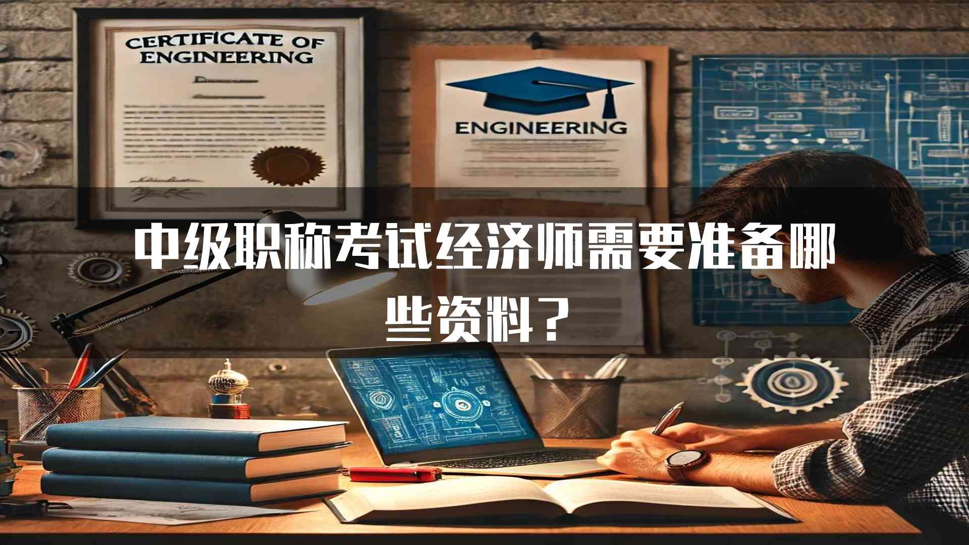 中级职称考试经济师需要准备哪些资料？