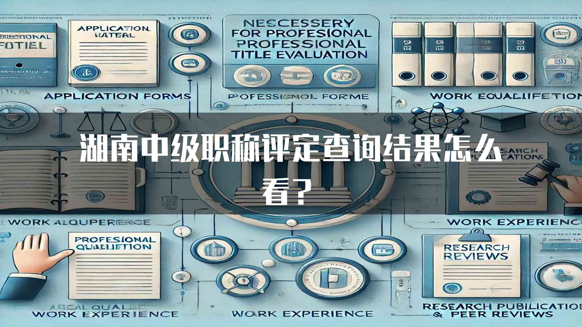 湖南中级职称评定查询结果怎么看？