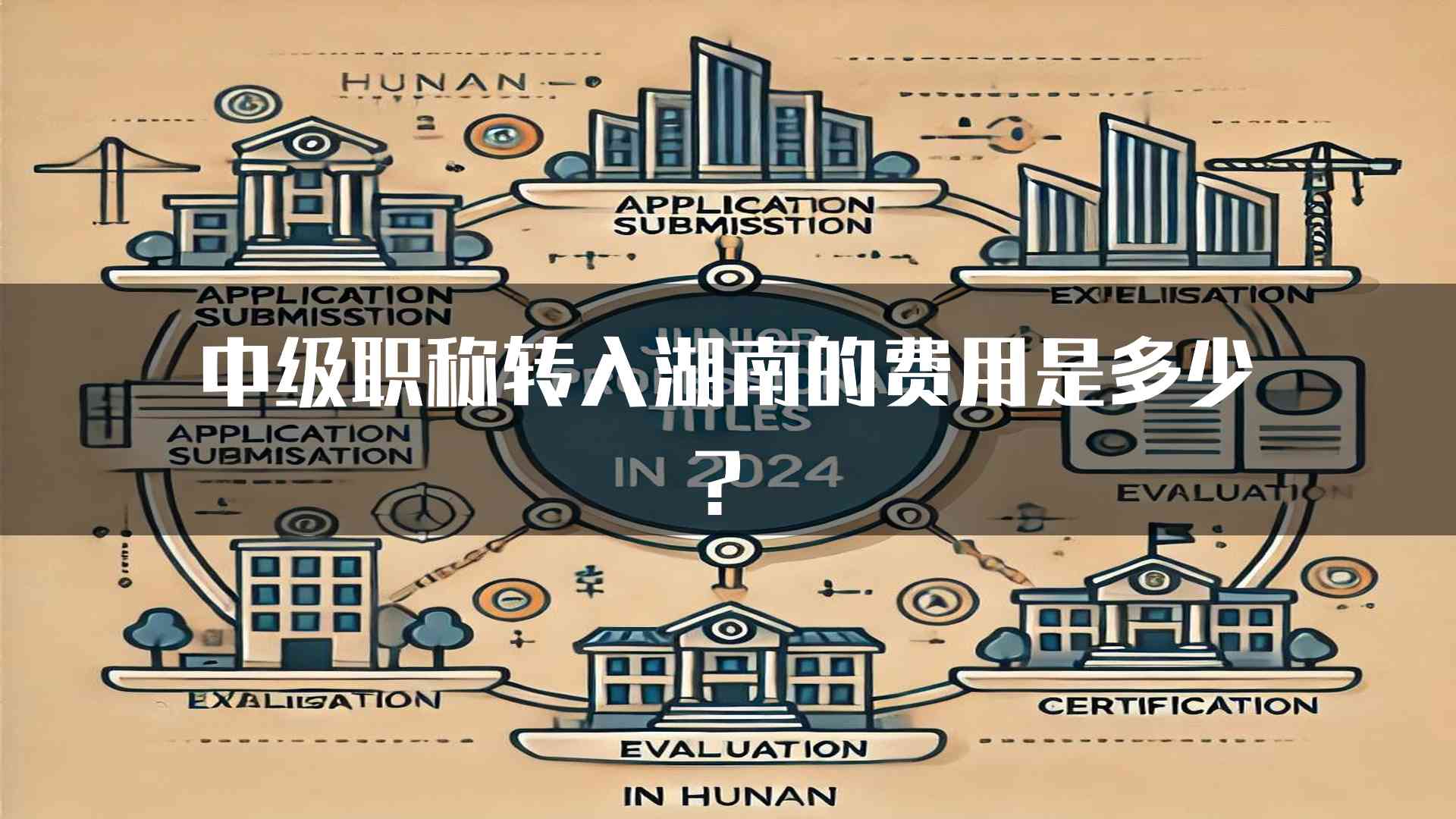 中级职称转入湖南的费用是多少？