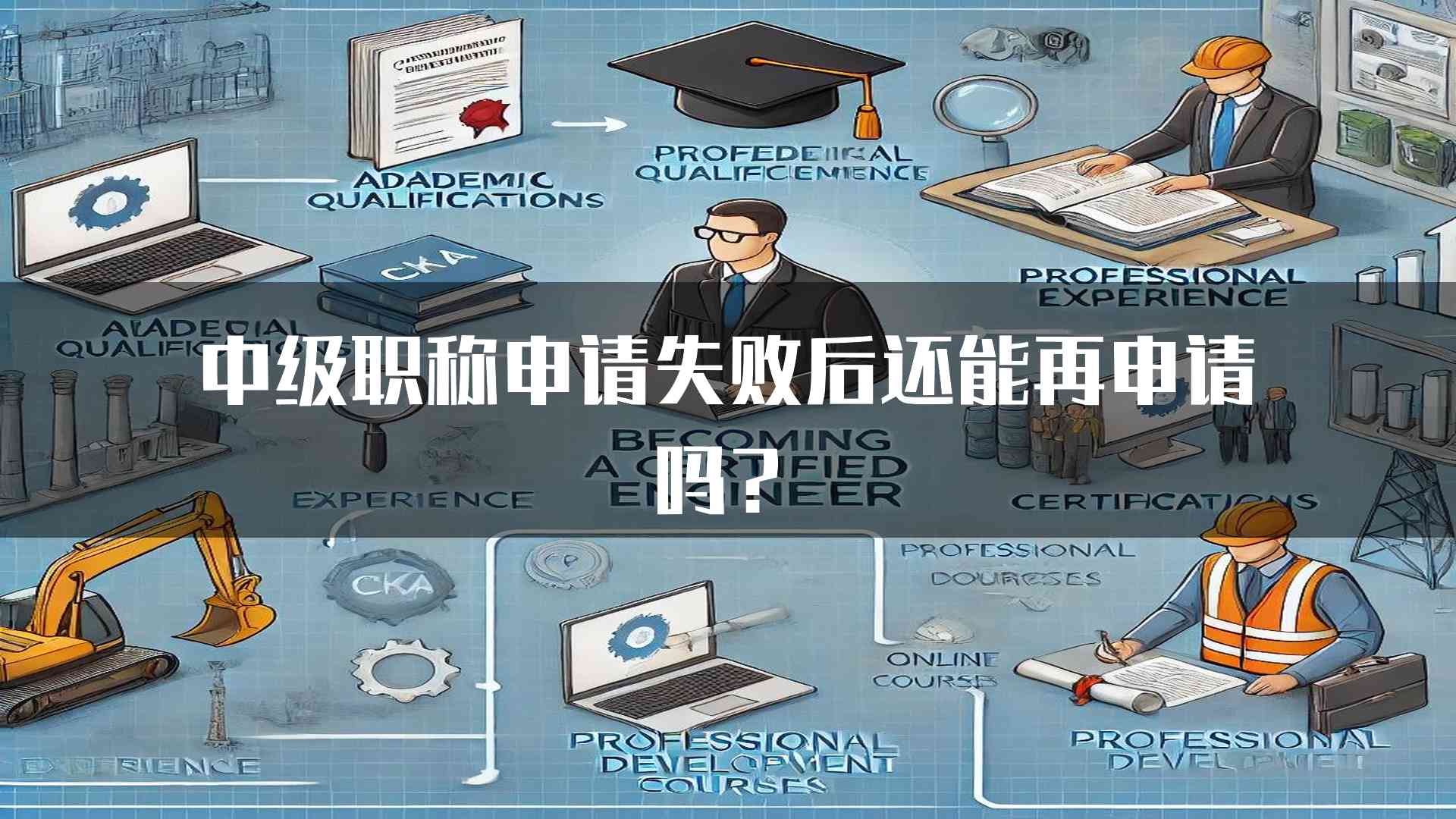 中级职称申请失败后还能再申请吗？