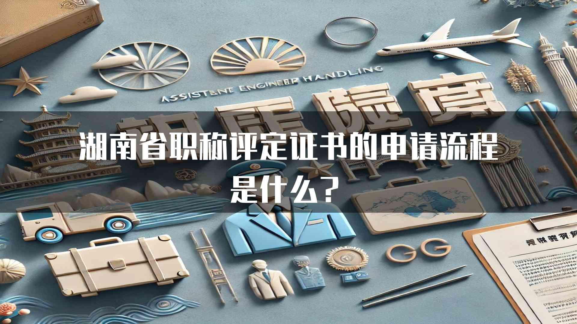 湖南省职称评定证书的申请流程是什么？