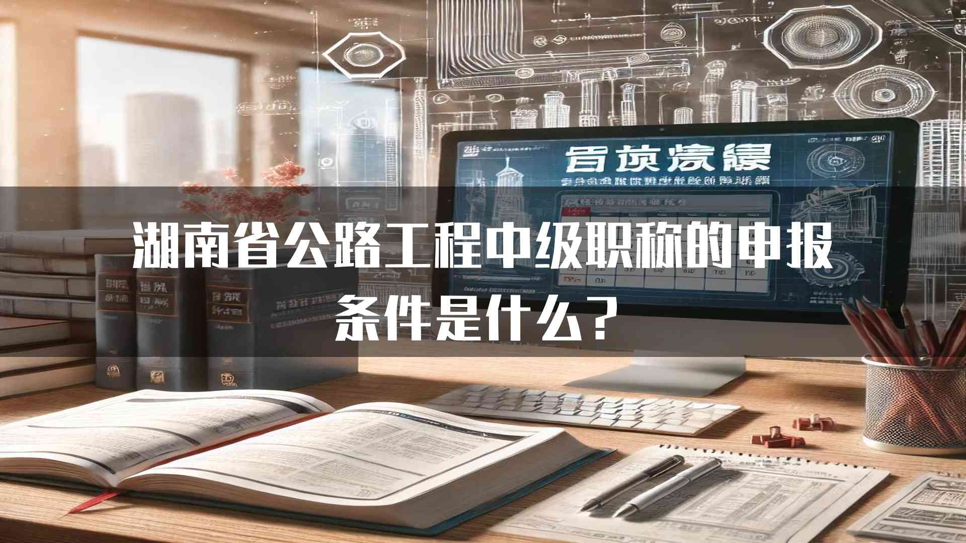 湖南省公路工程中级职称的申报条件是什么？