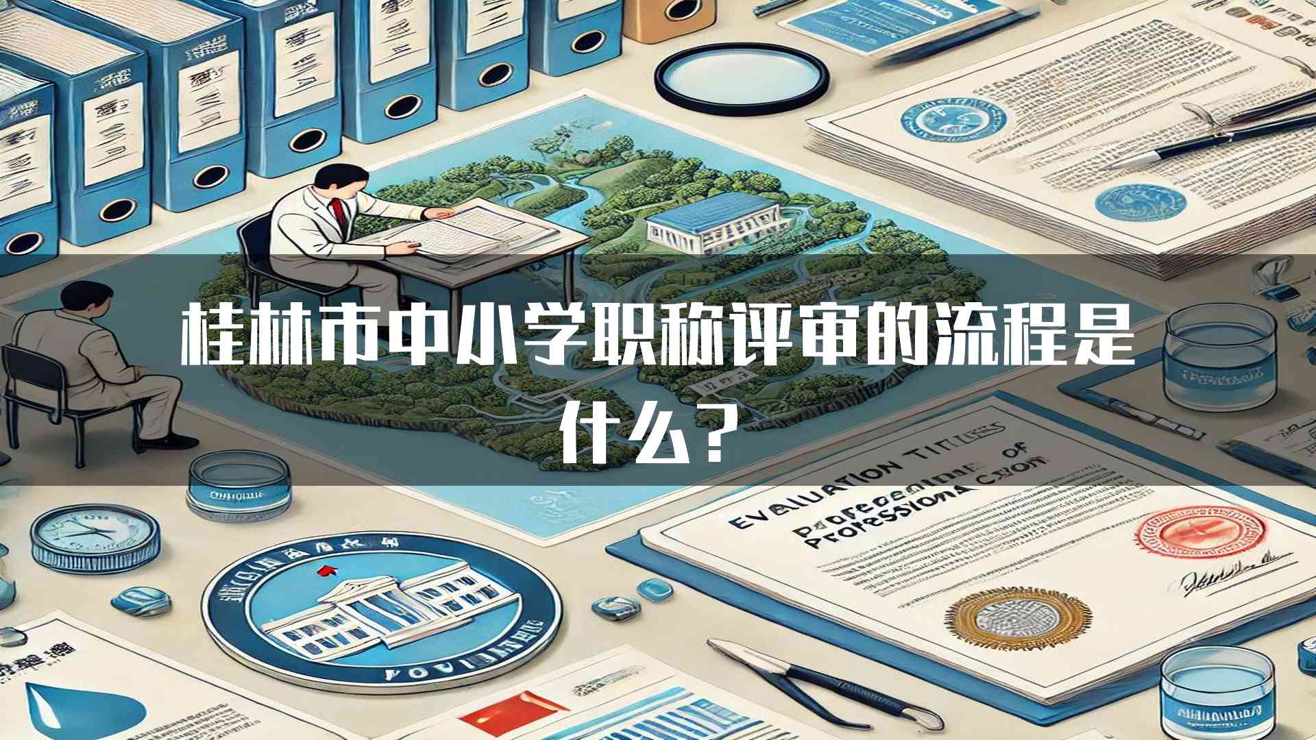 桂林市中小学职称评审的流程是什么？