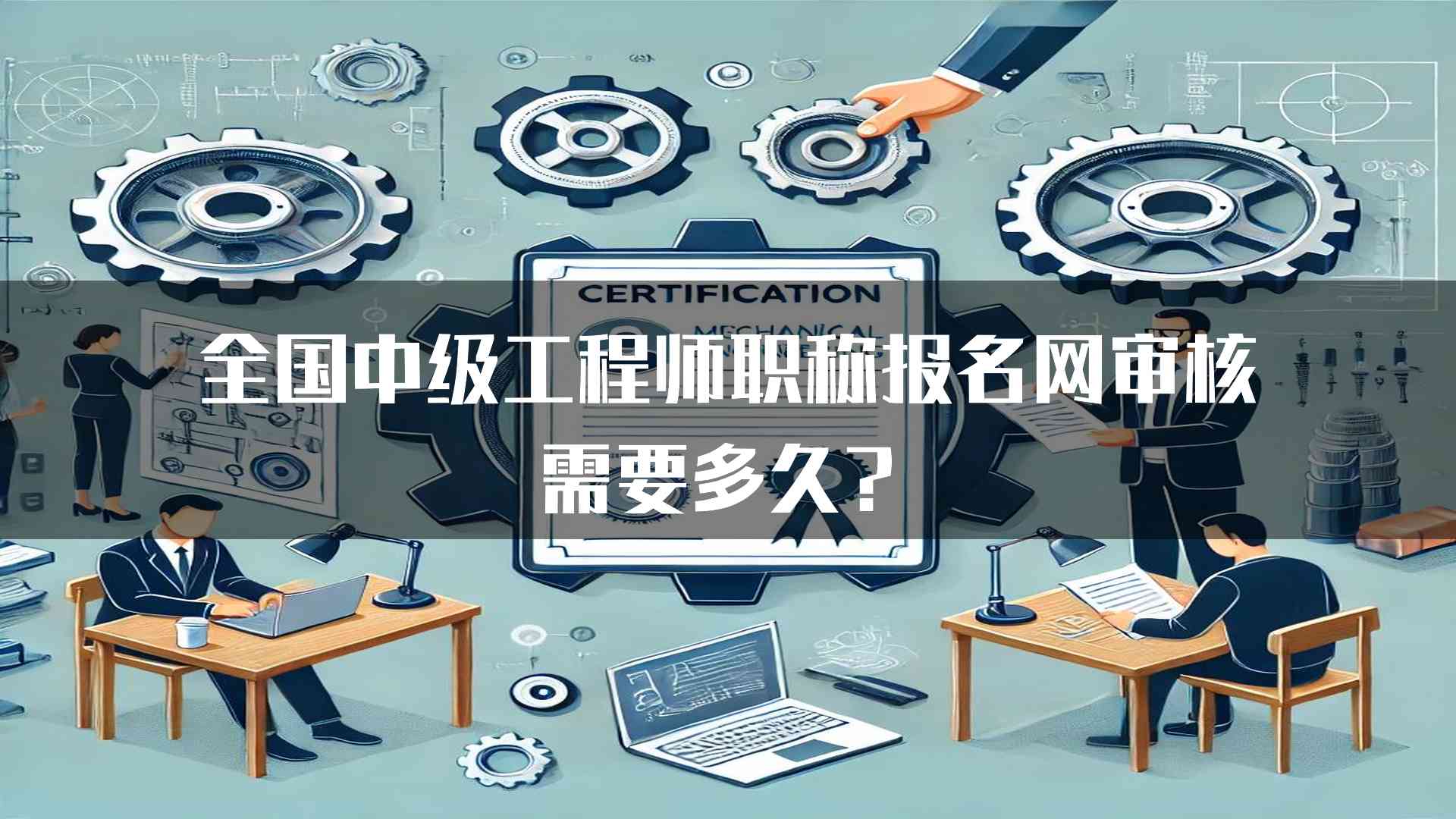 全国中级工程师职称报名网审核需要多久？