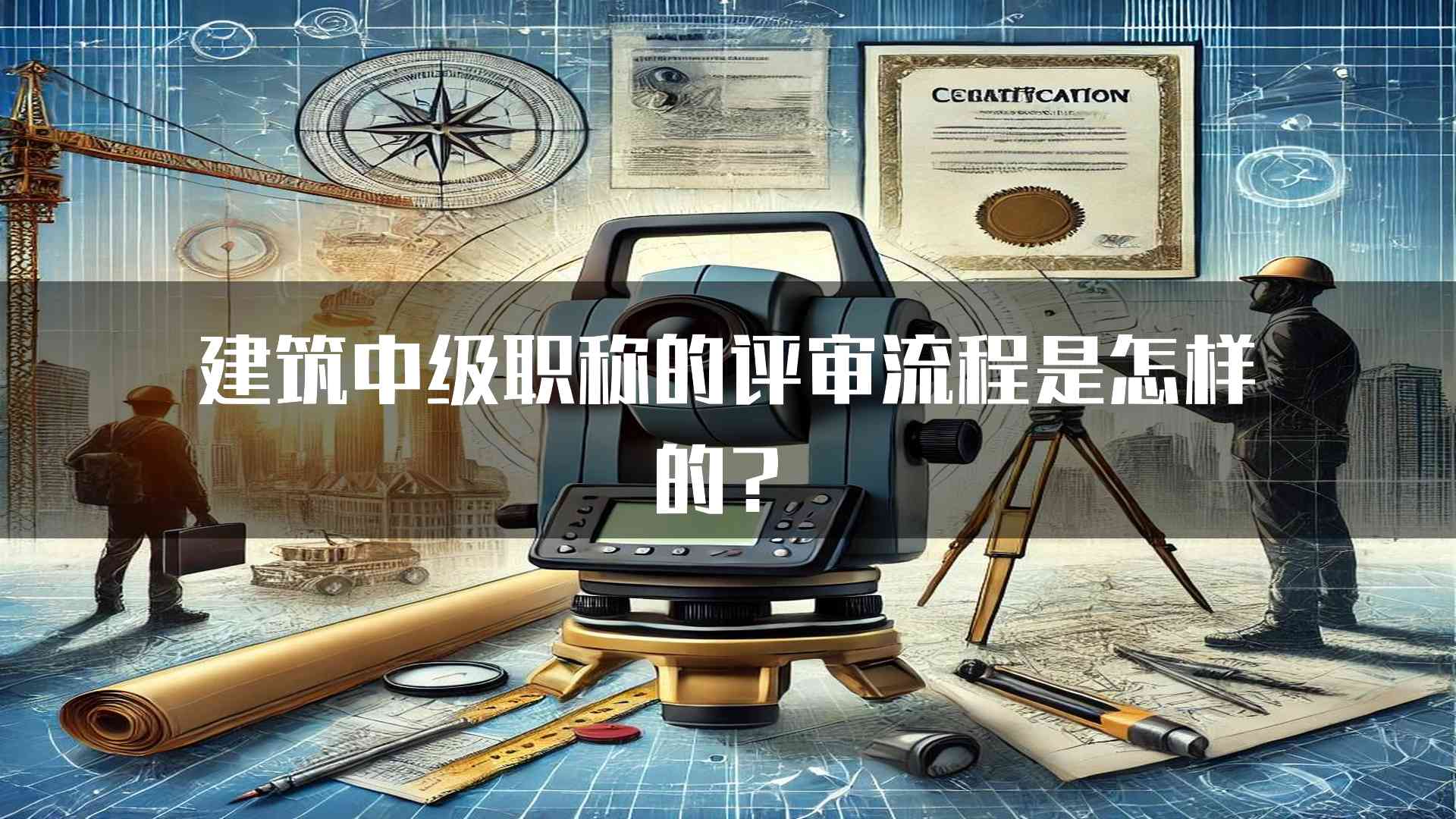 建筑中级职称的评审流程是怎样的？