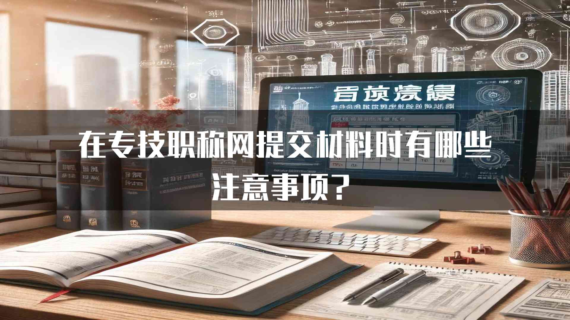 在专技职称网提交材料时有哪些注意事项？