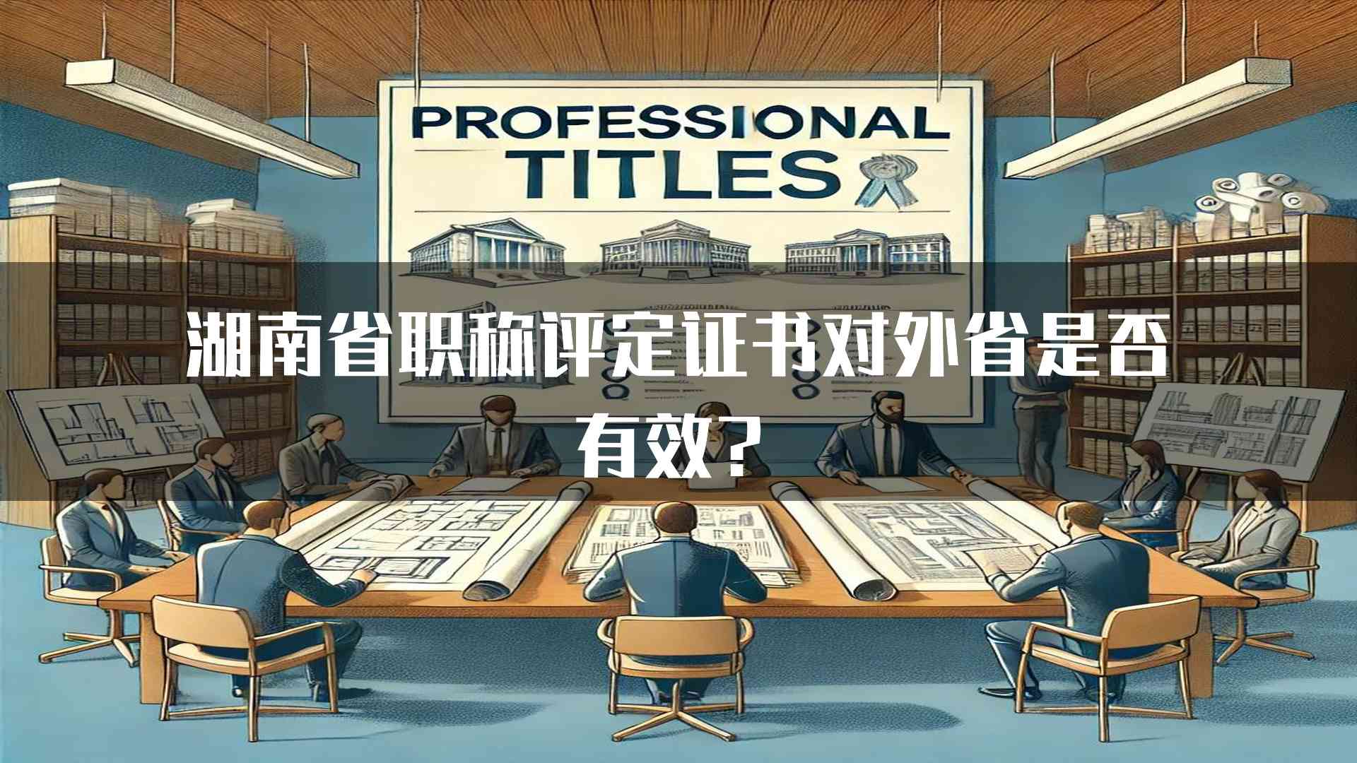 湖南省职称评定证书对外省是否有效？