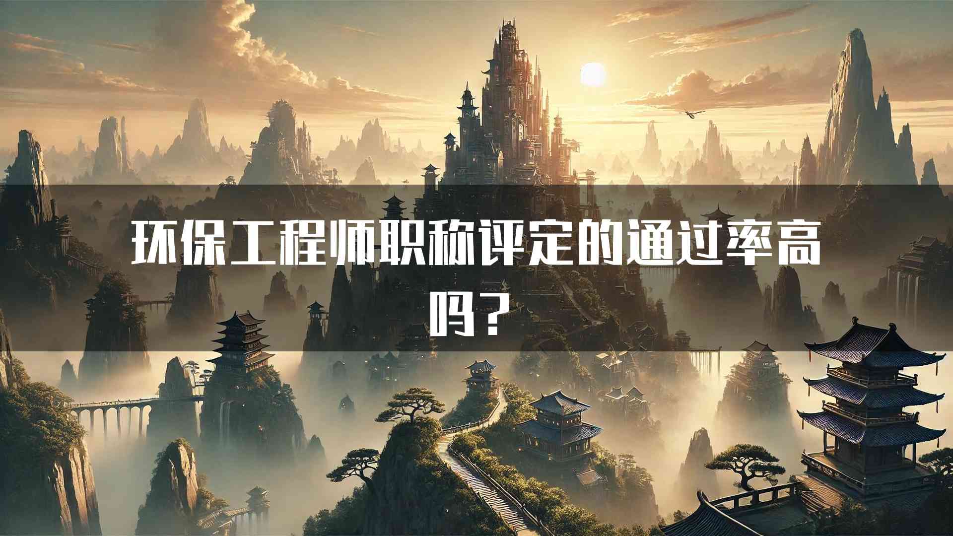 环保工程师职称评定的通过率高吗？