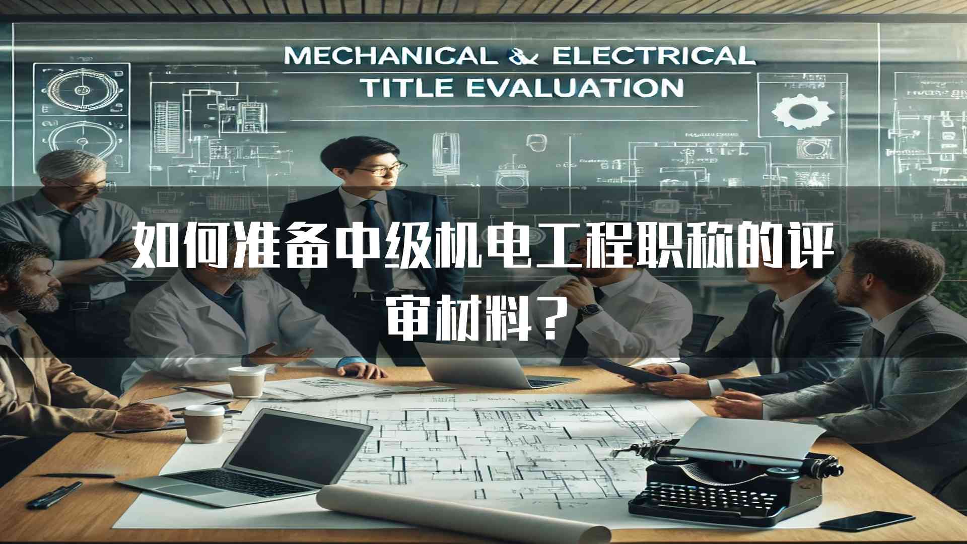 如何准备中级机电工程职称的评审材料？