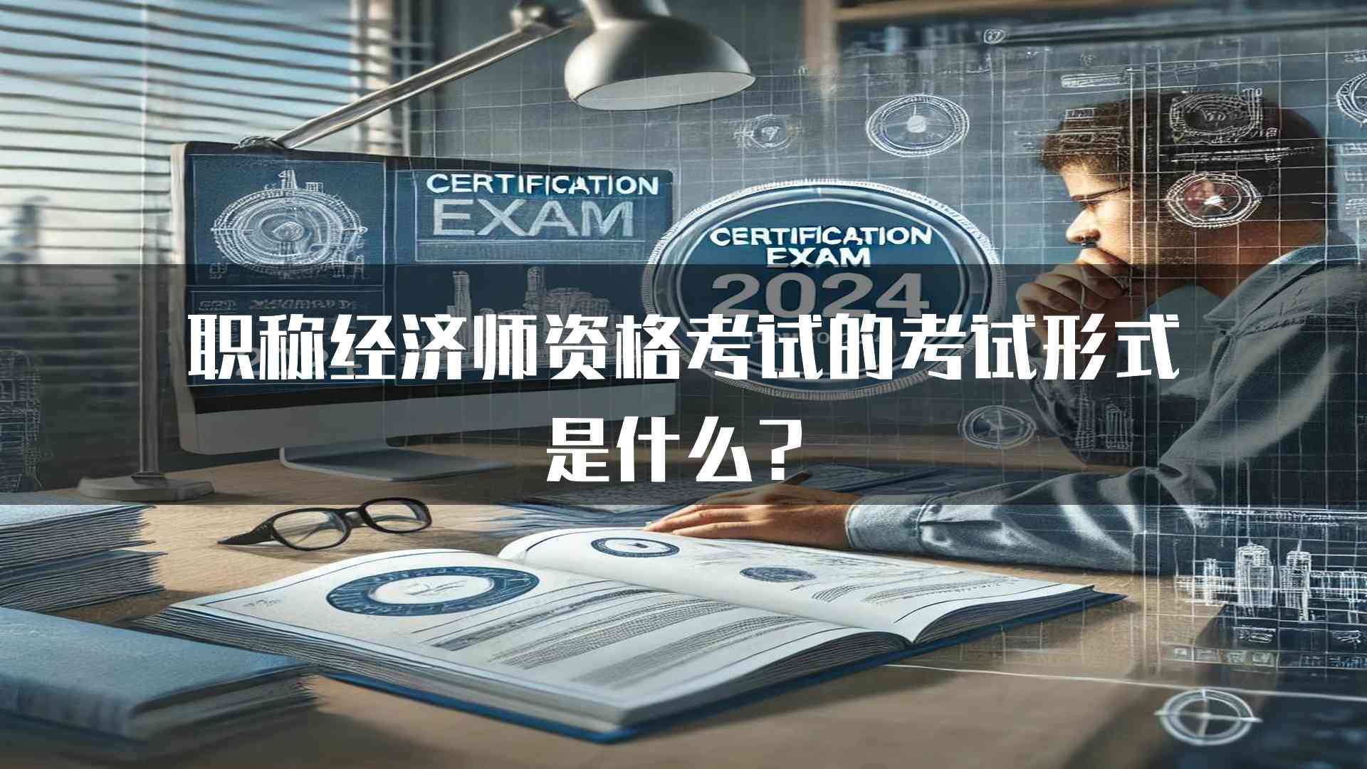 职称经济师资格考试的考试形式是什么？