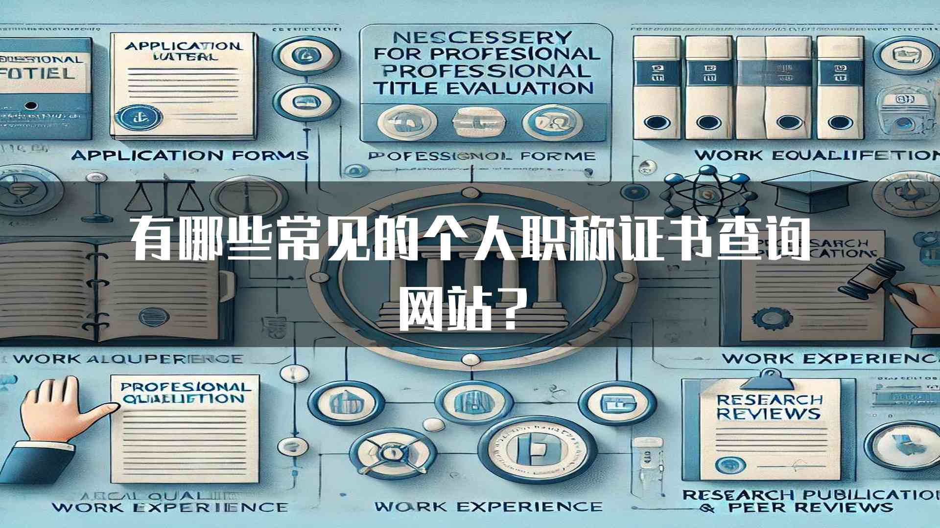 有哪些常见的个人职称证书查询网站？