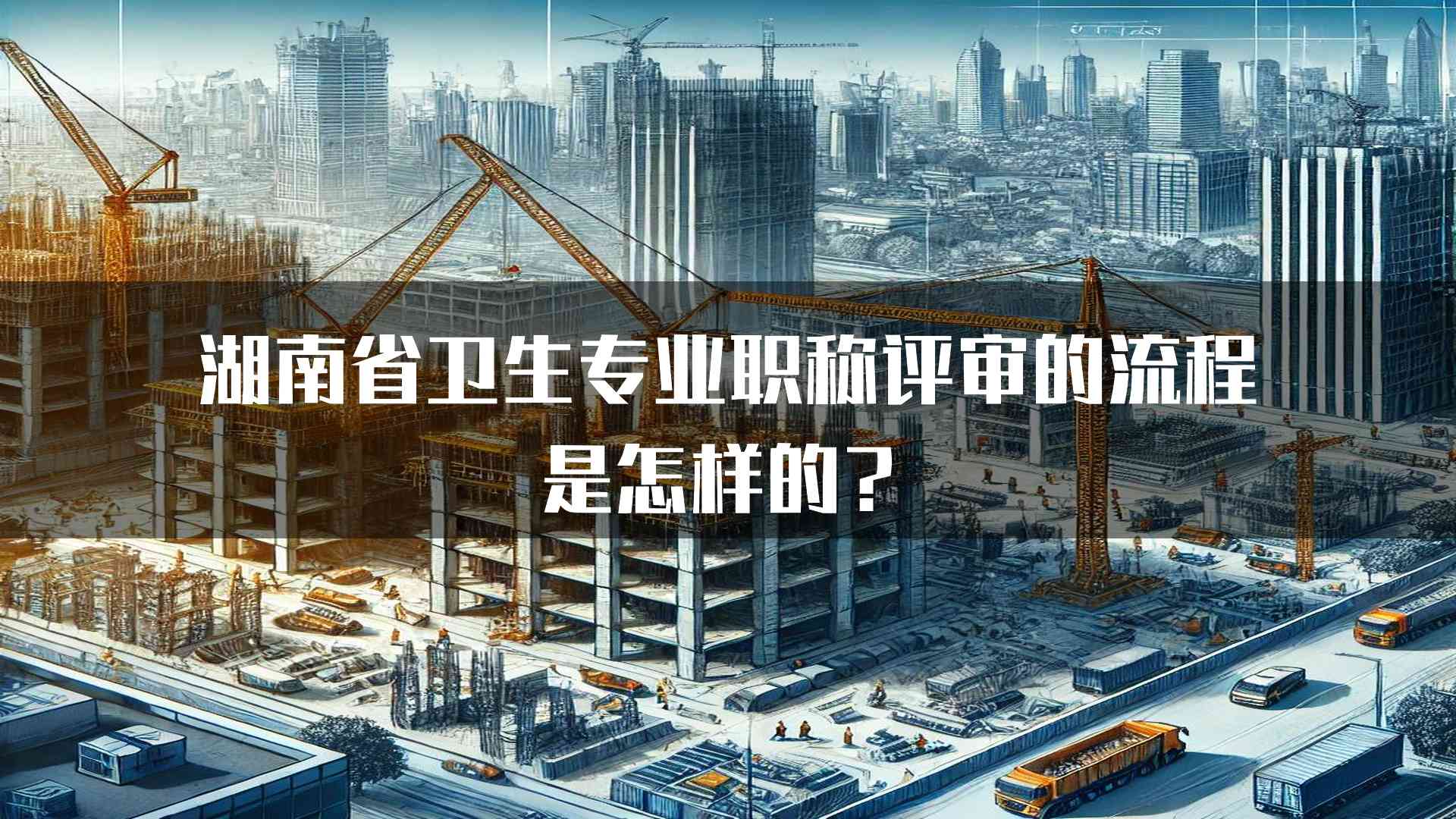 湖南省卫生专业职称评审的流程是怎样的？