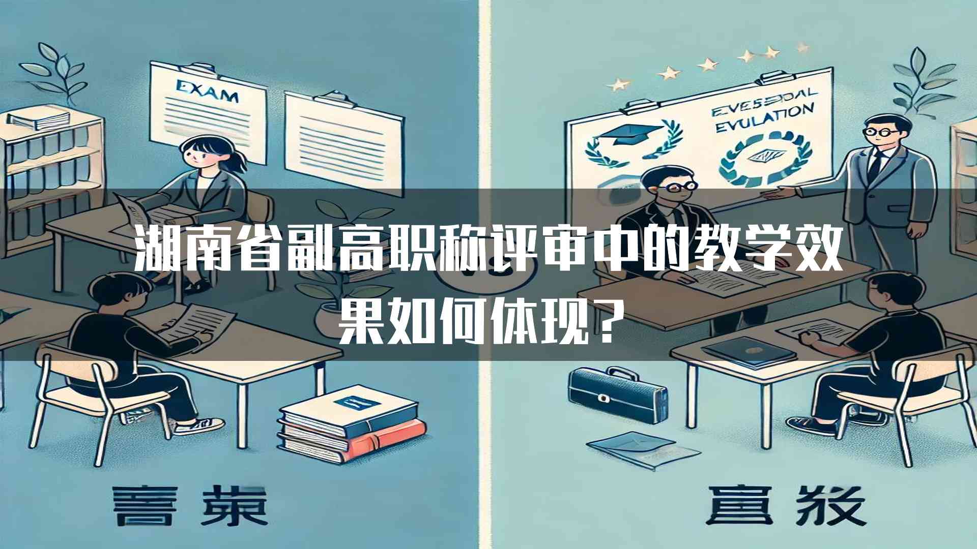 湖南省副高职称评审中的教学效果如何体现？