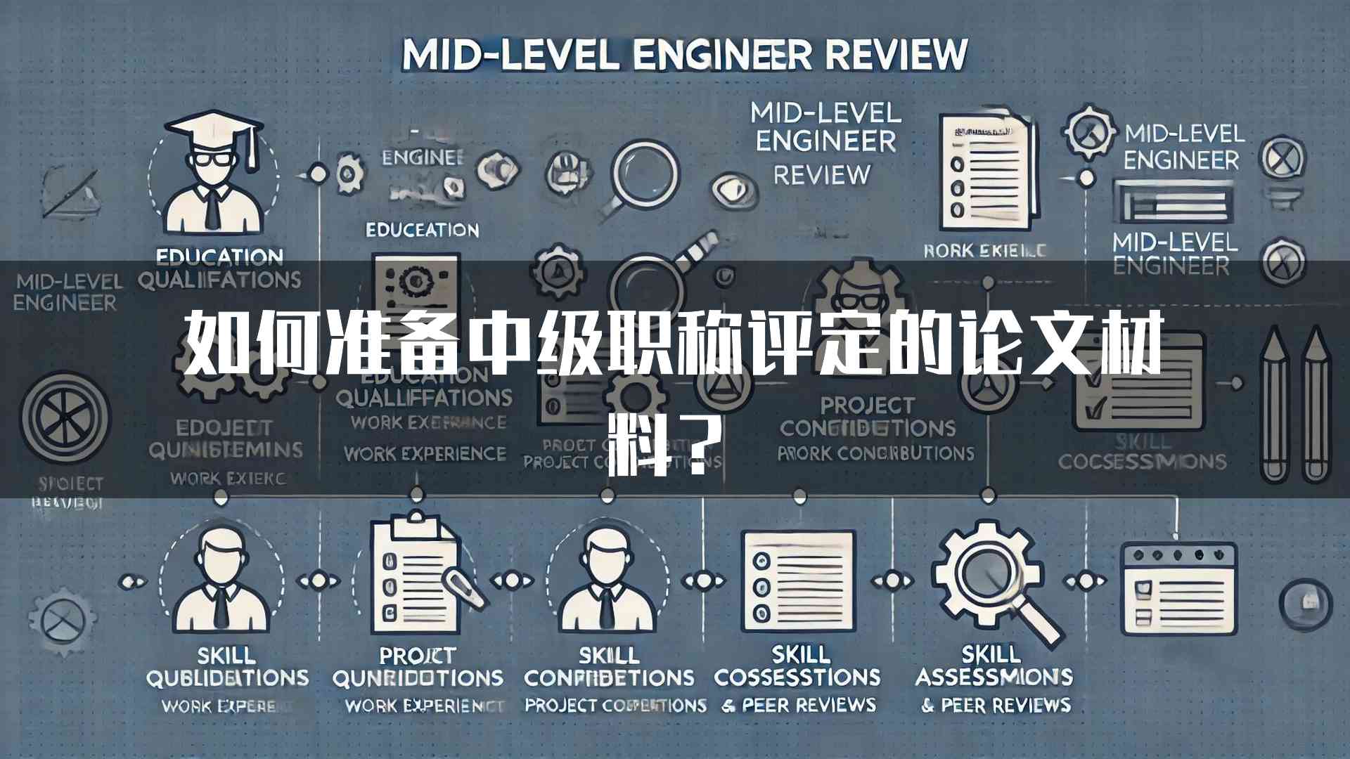 如何准备中级职称评定的论文材料？