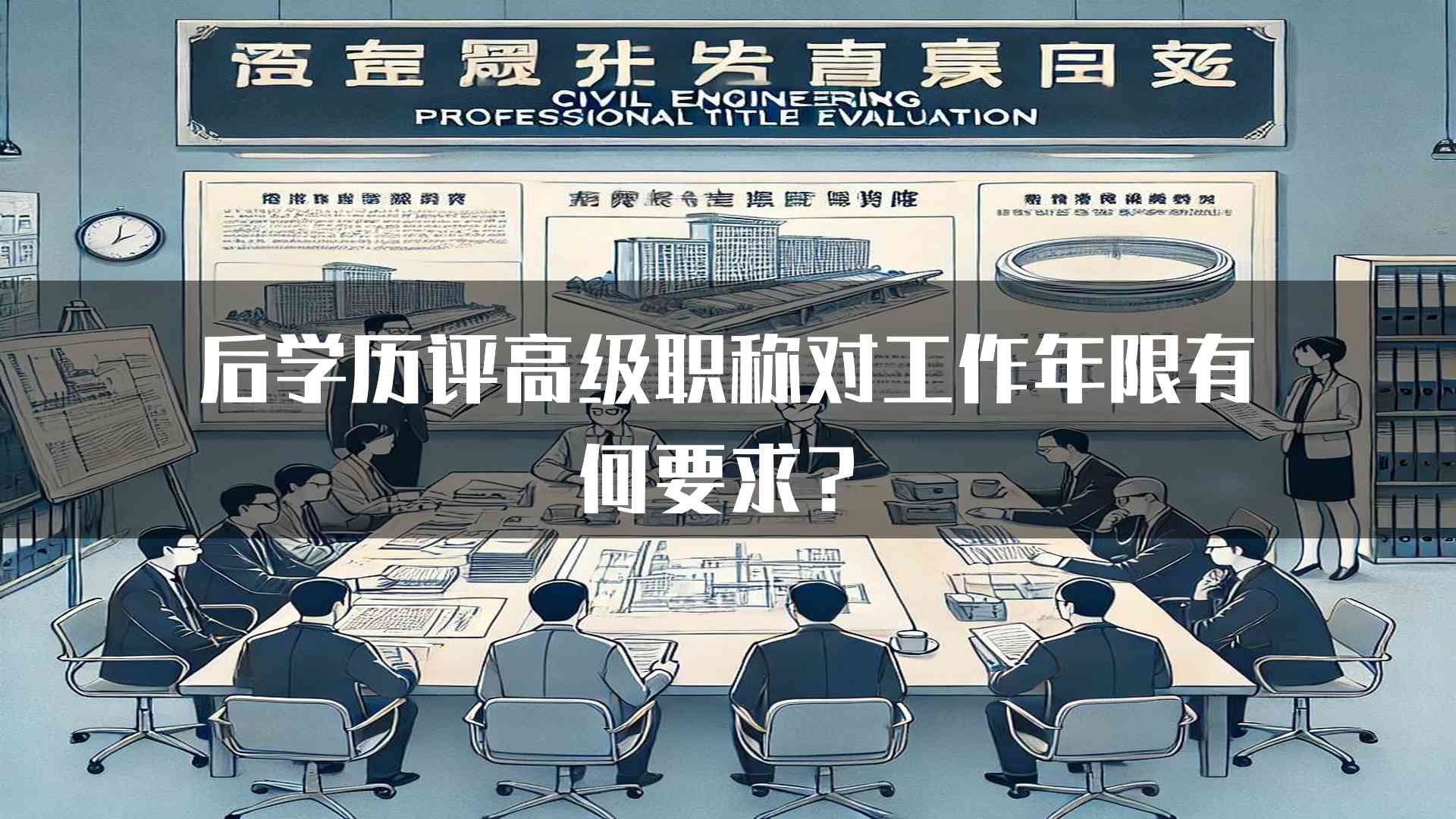 后学历评高级职称对工作年限有何要求？