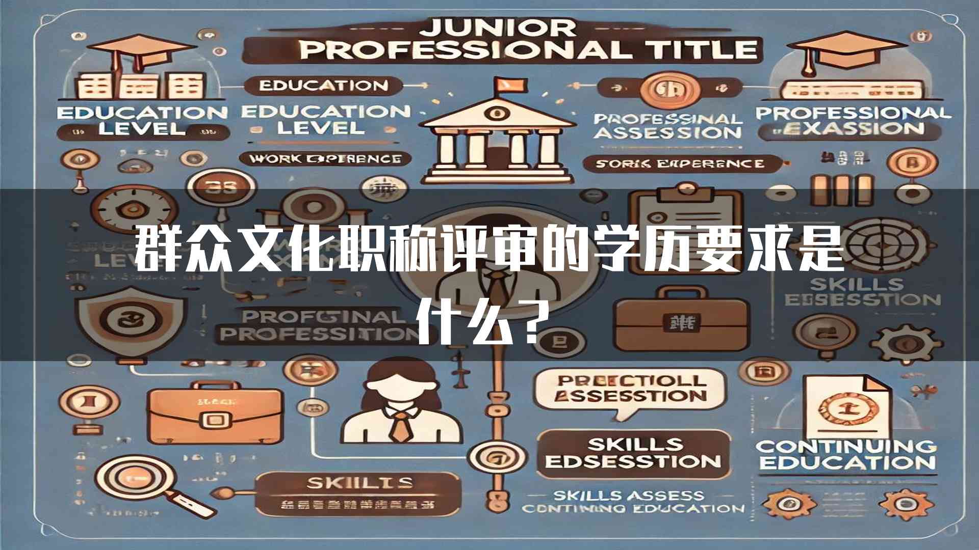 群众文化职称评审的学历要求是什么？