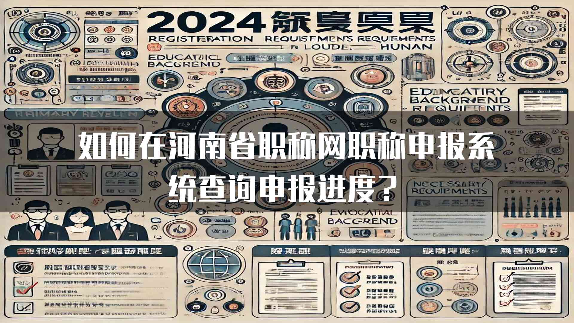 如何在河南省职称网职称申报系统查询申报进度？