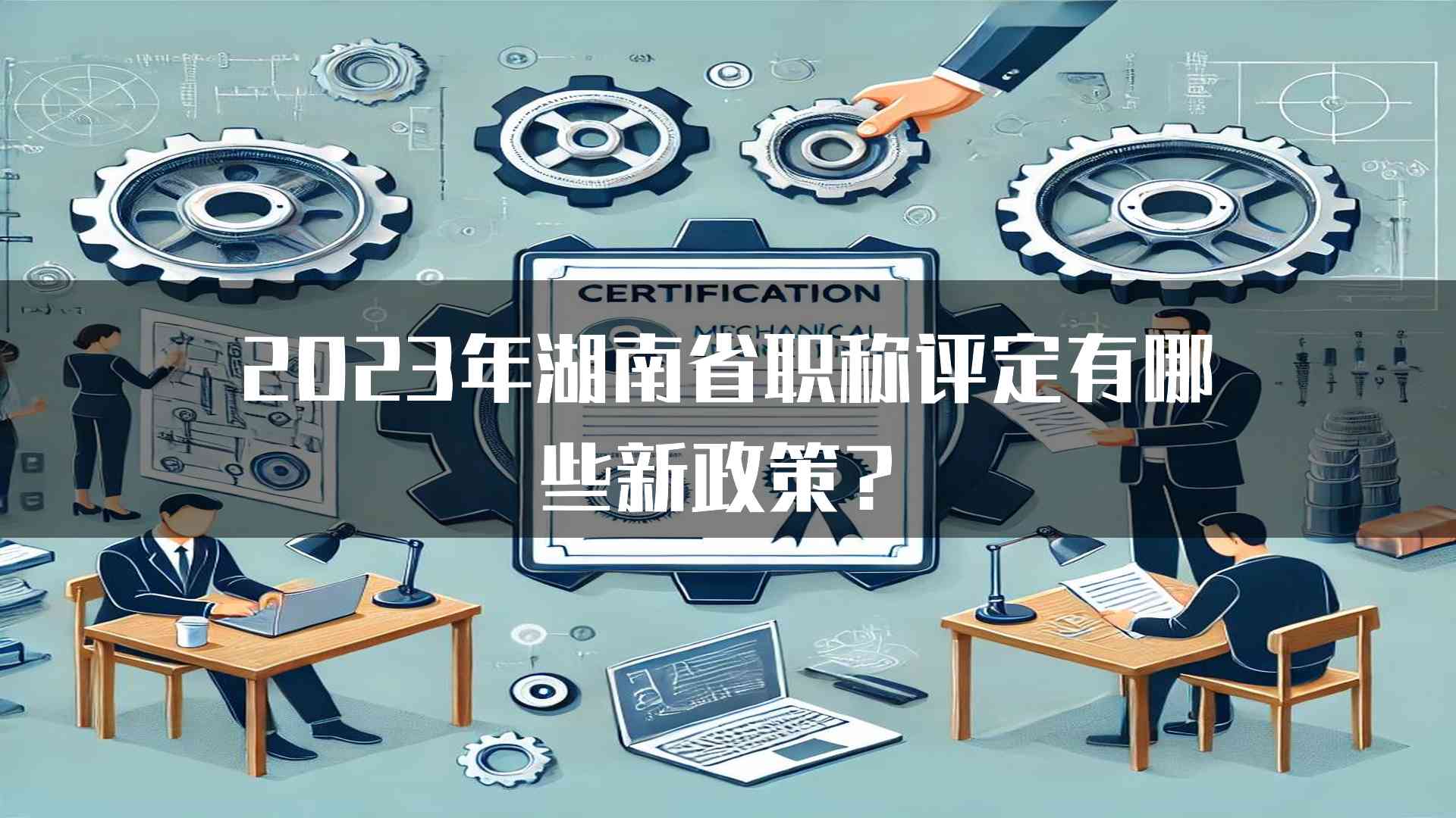 2023年湖南省职称评定有哪些新政策？