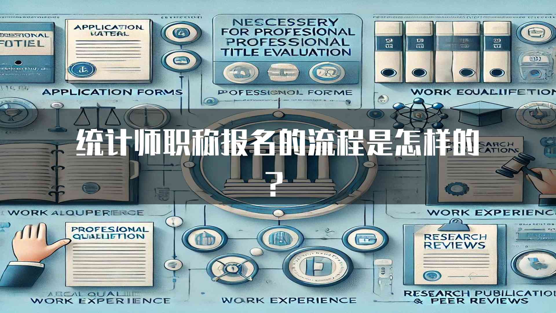 统计师职称报名的流程是怎样的？