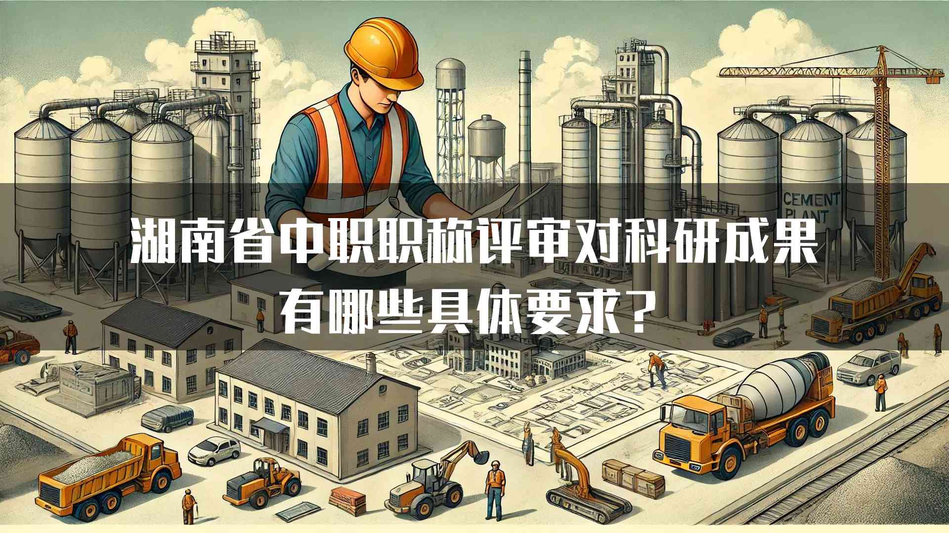 湖南省中职职称评审对科研成果有哪些具体要求？