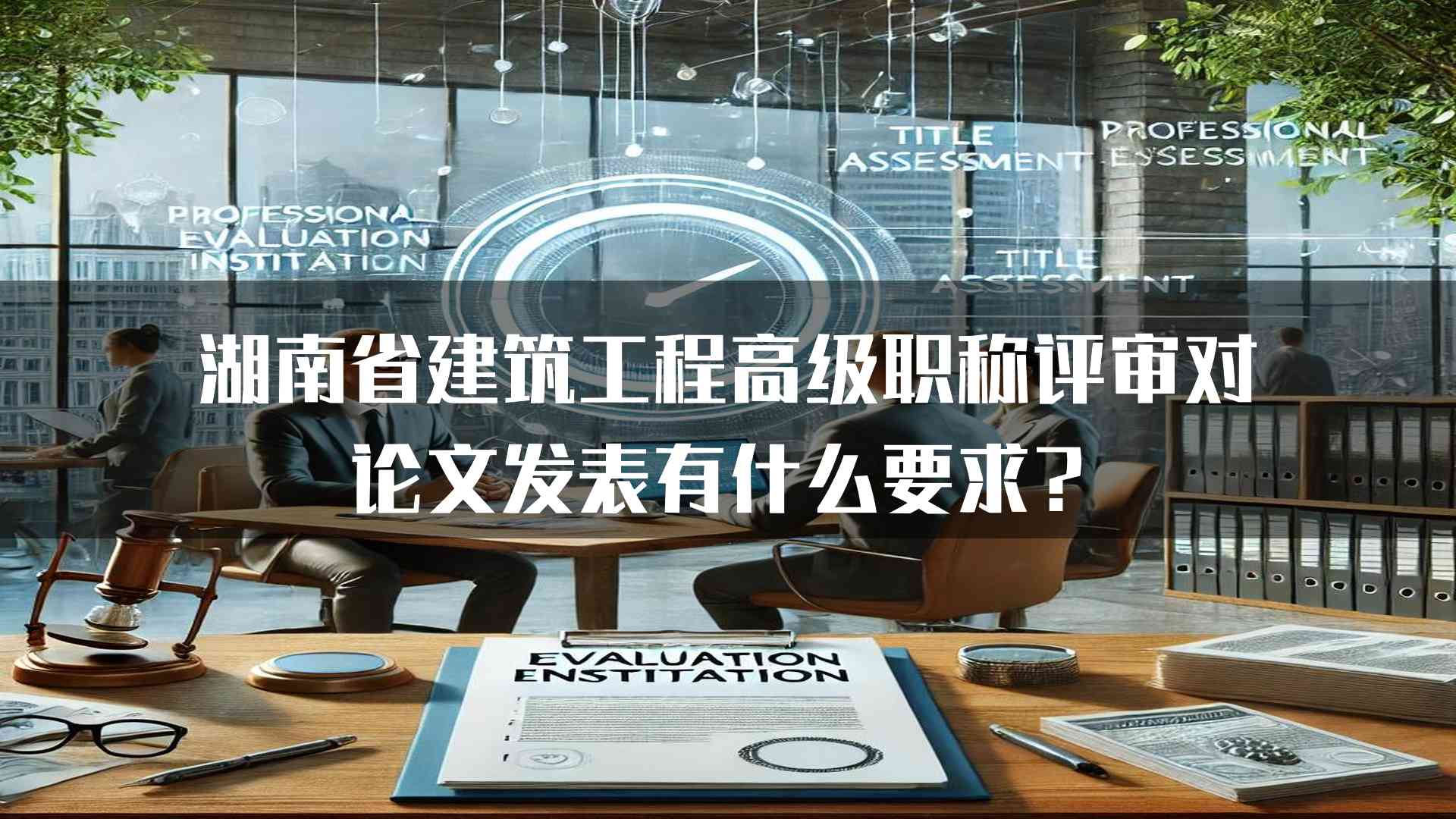 湖南省建筑工程高级职称评审对论文发表有什么要求？