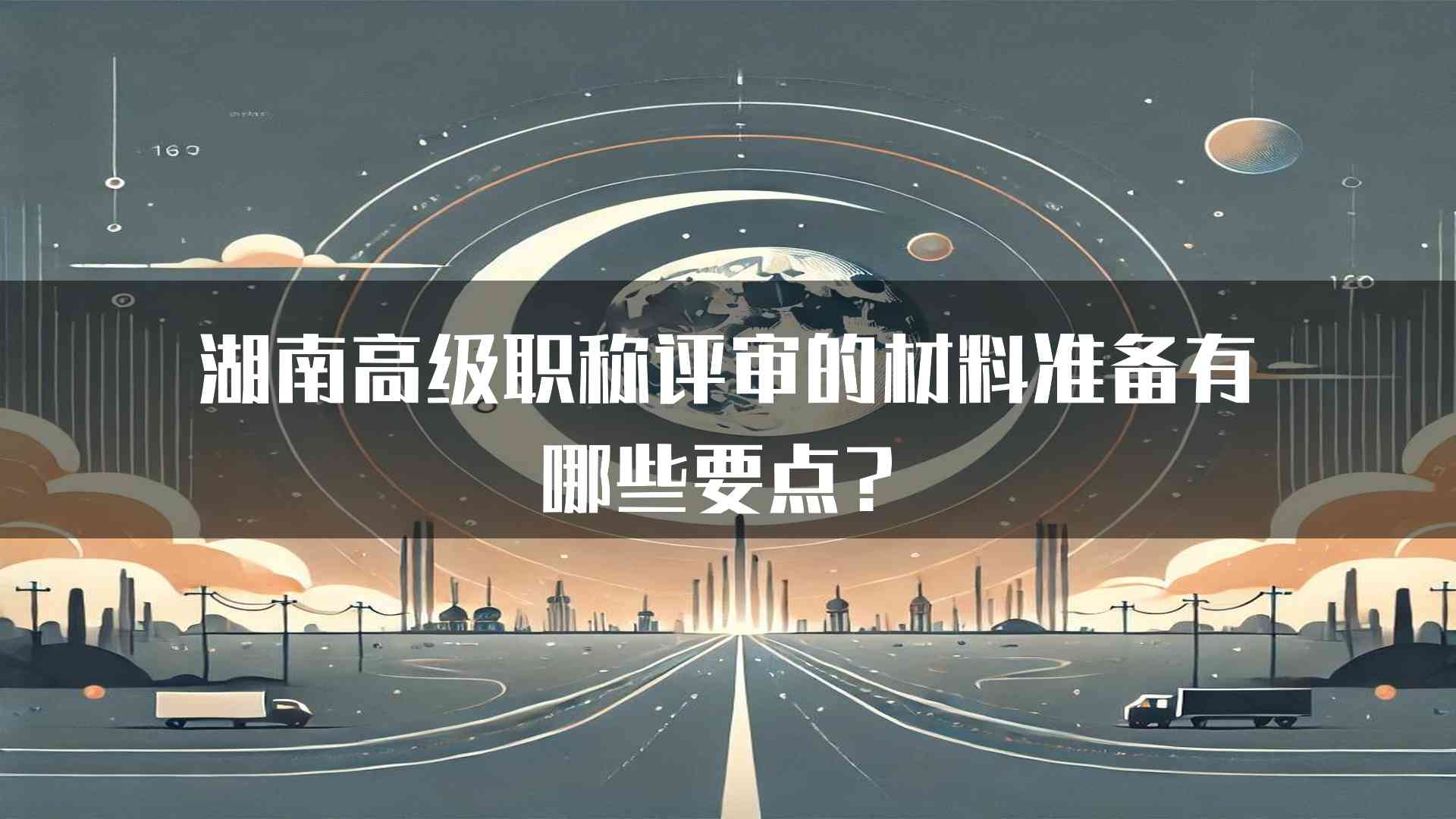 湖南高级职称评审的材料准备有哪些要点？