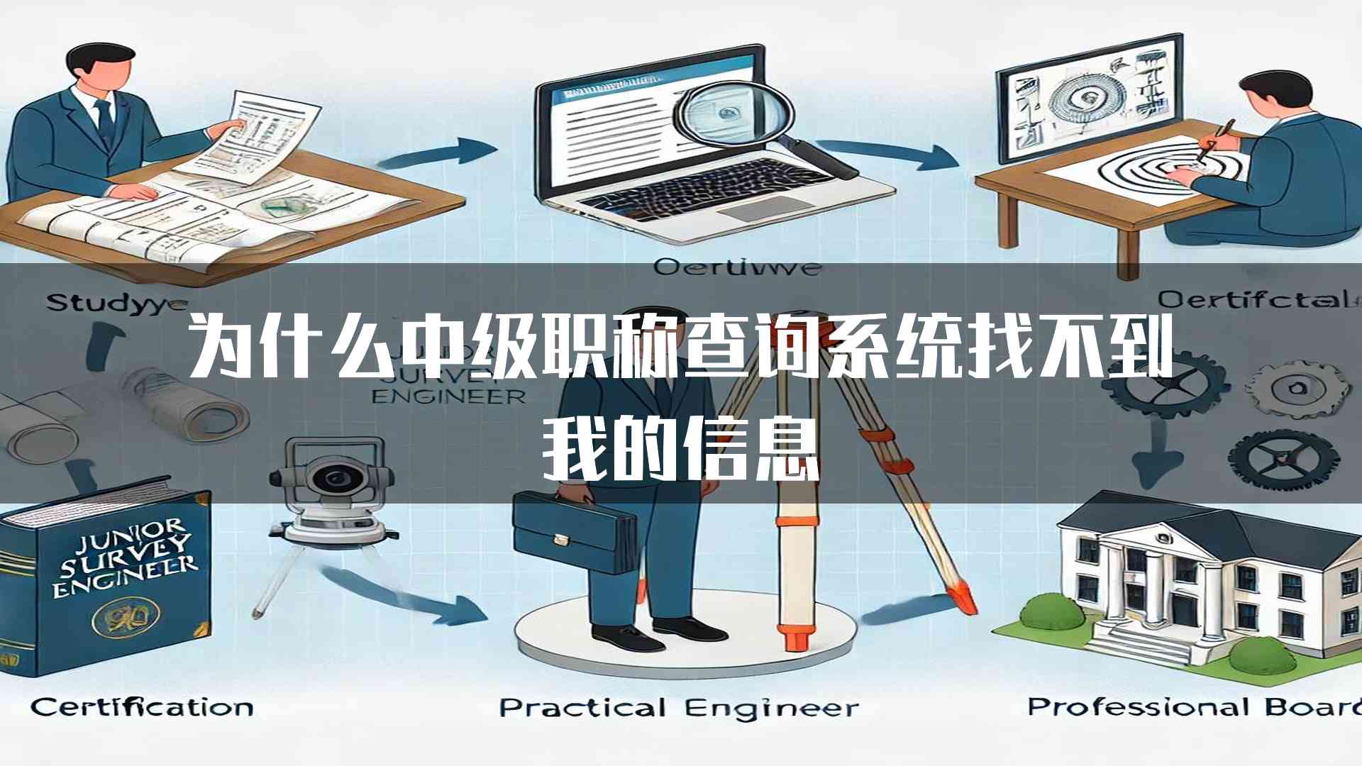 为什么中级职称查询系统找不到我的信息