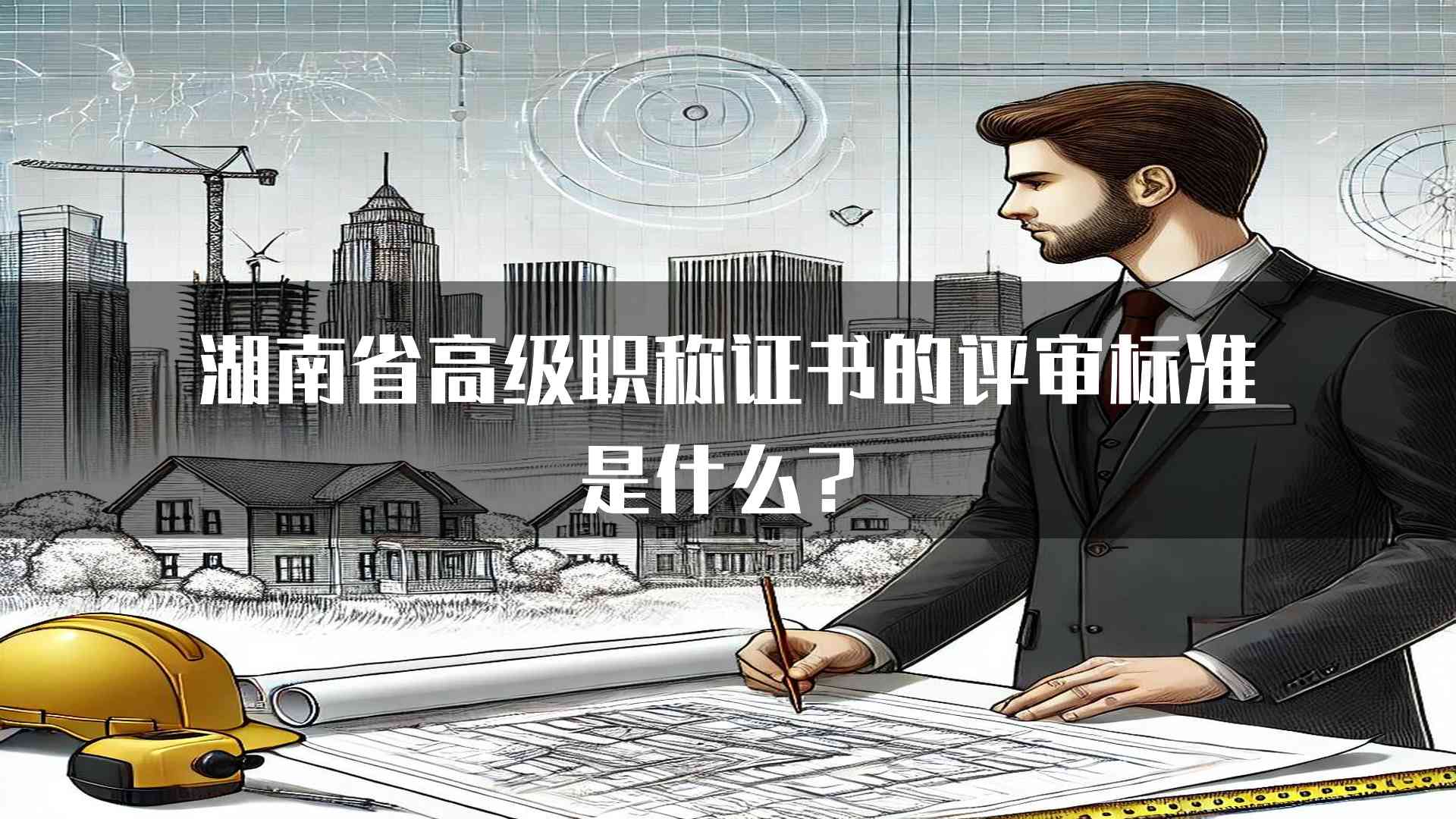 湖南省高级职称证书的评审标准是什么？