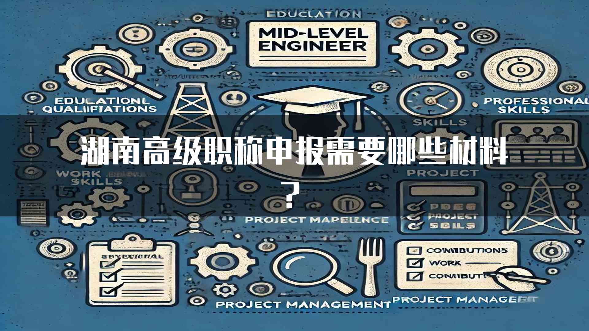 湖南高级职称申报需要哪些材料？