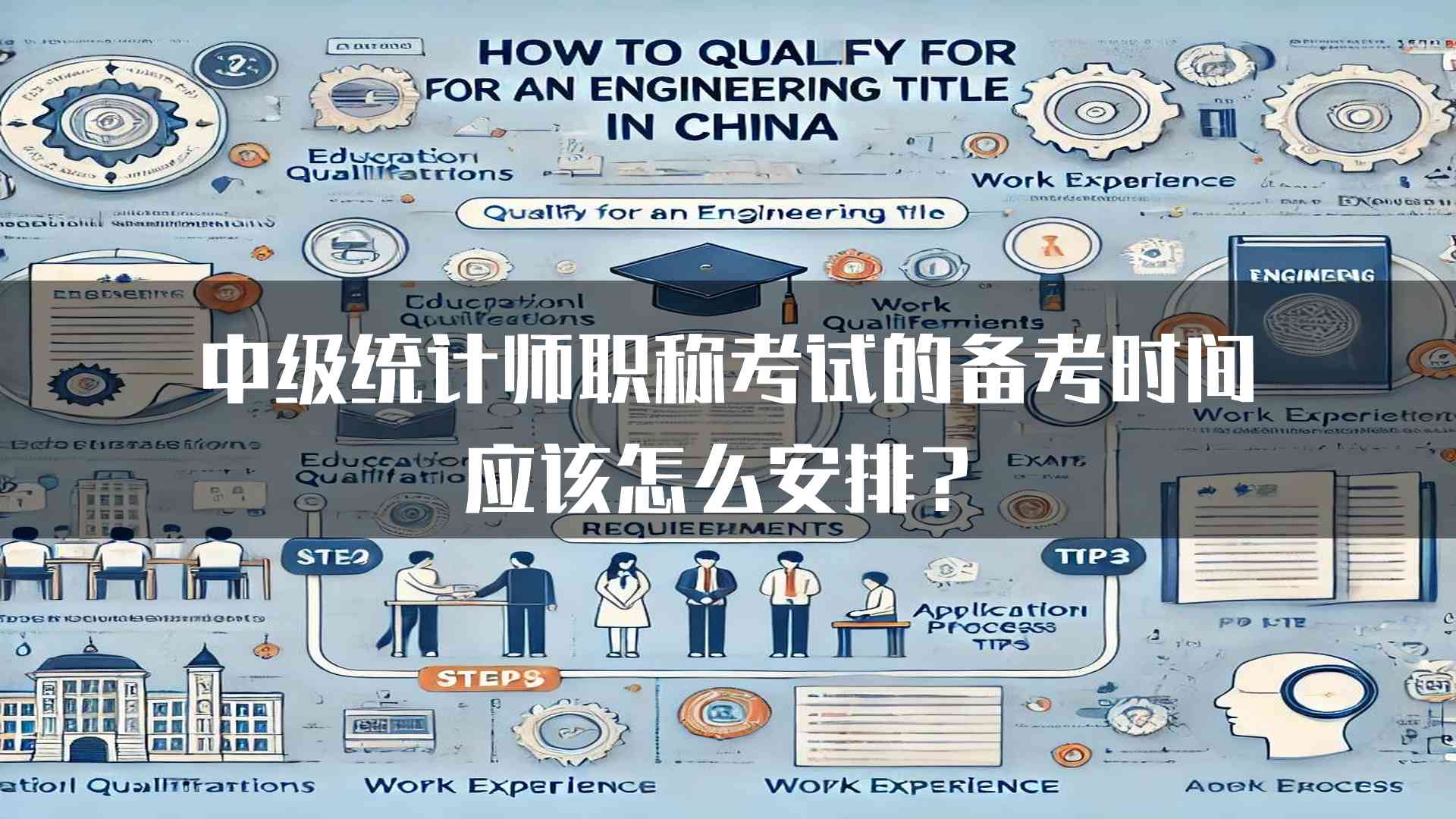 中级统计师职称考试的备考时间应该怎么安排？