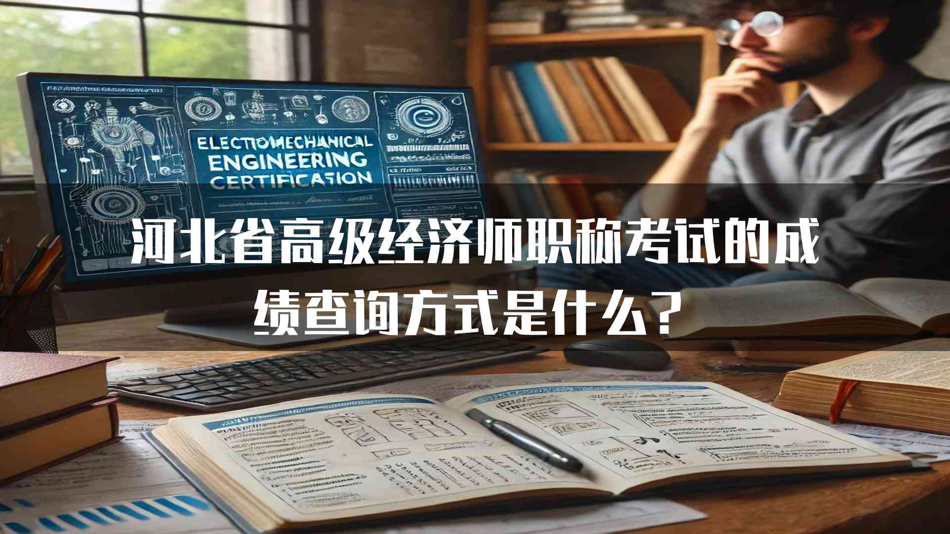 河北省高级经济师职称考试的成绩查询方式是什么？