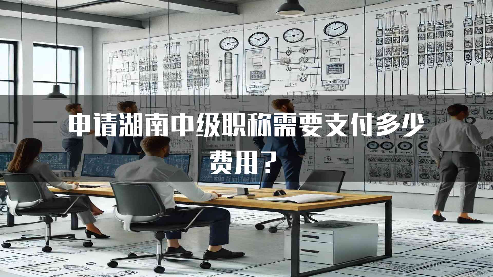 申请湖南中级职称需要支付多少费用？