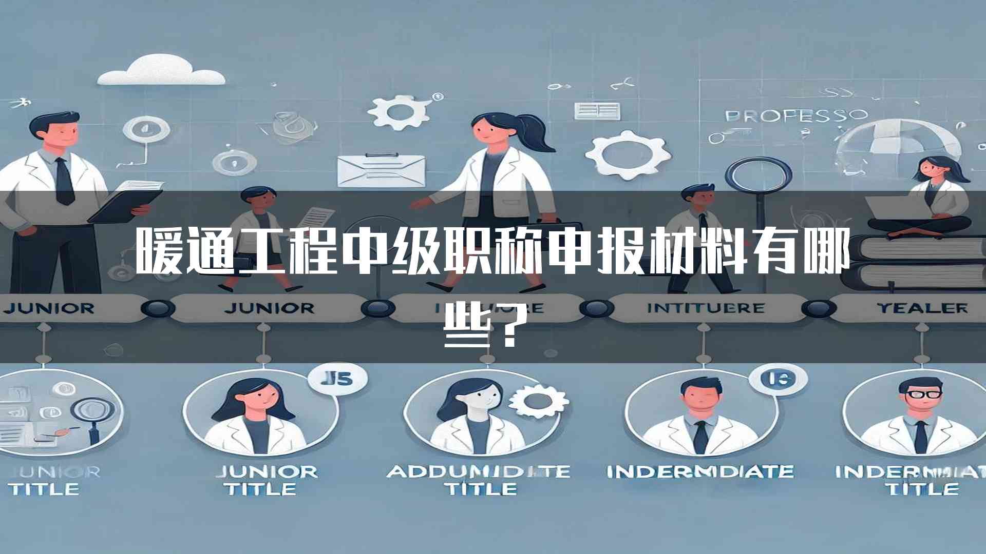 暖通工程中级职称申报材料有哪些？